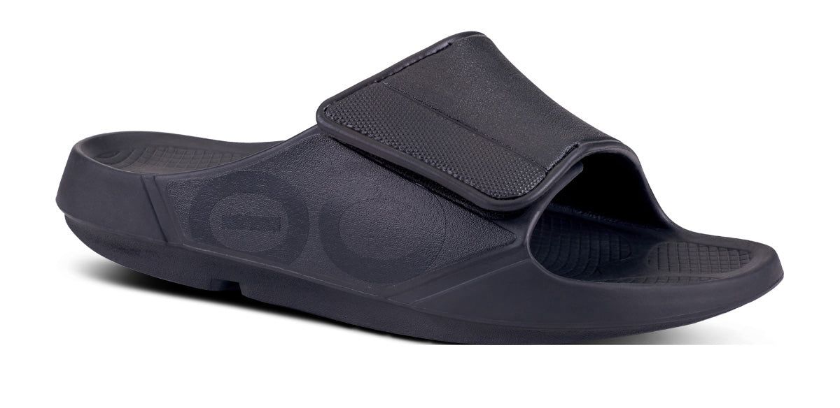 OOFOS – OOAHH SPORT FLEX UNISEX - SIZE 43 - MATTE BLACK
