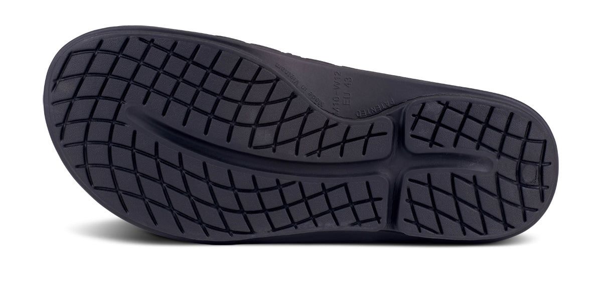 OOFOS – OOAHH SPORT FLEX UNISEX - SIZE 43 - MATTE BLACK