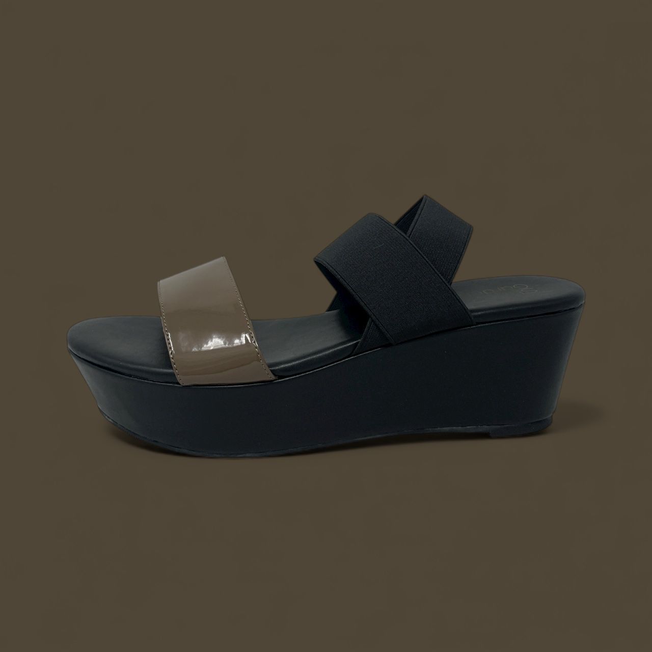 FRENCH COMFORT - LIZ - SIZE 10 - BLACK/BROWN