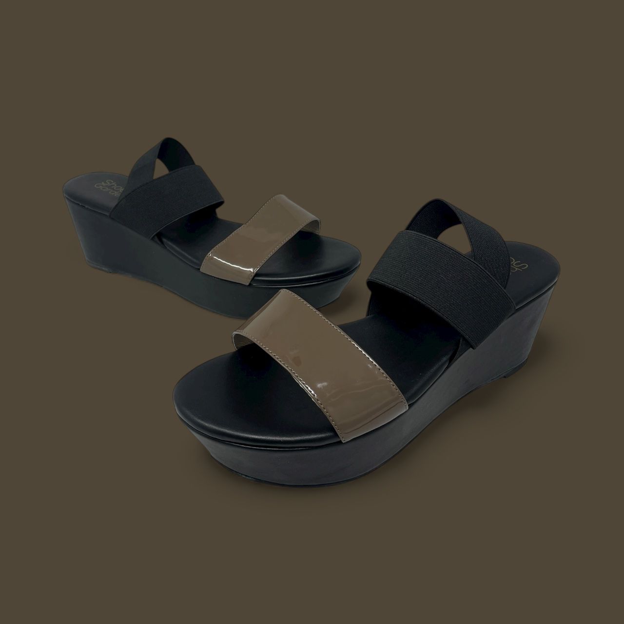 FRENCH COMFORT - LIZ - SIZE 10 - BLACK/BROWN