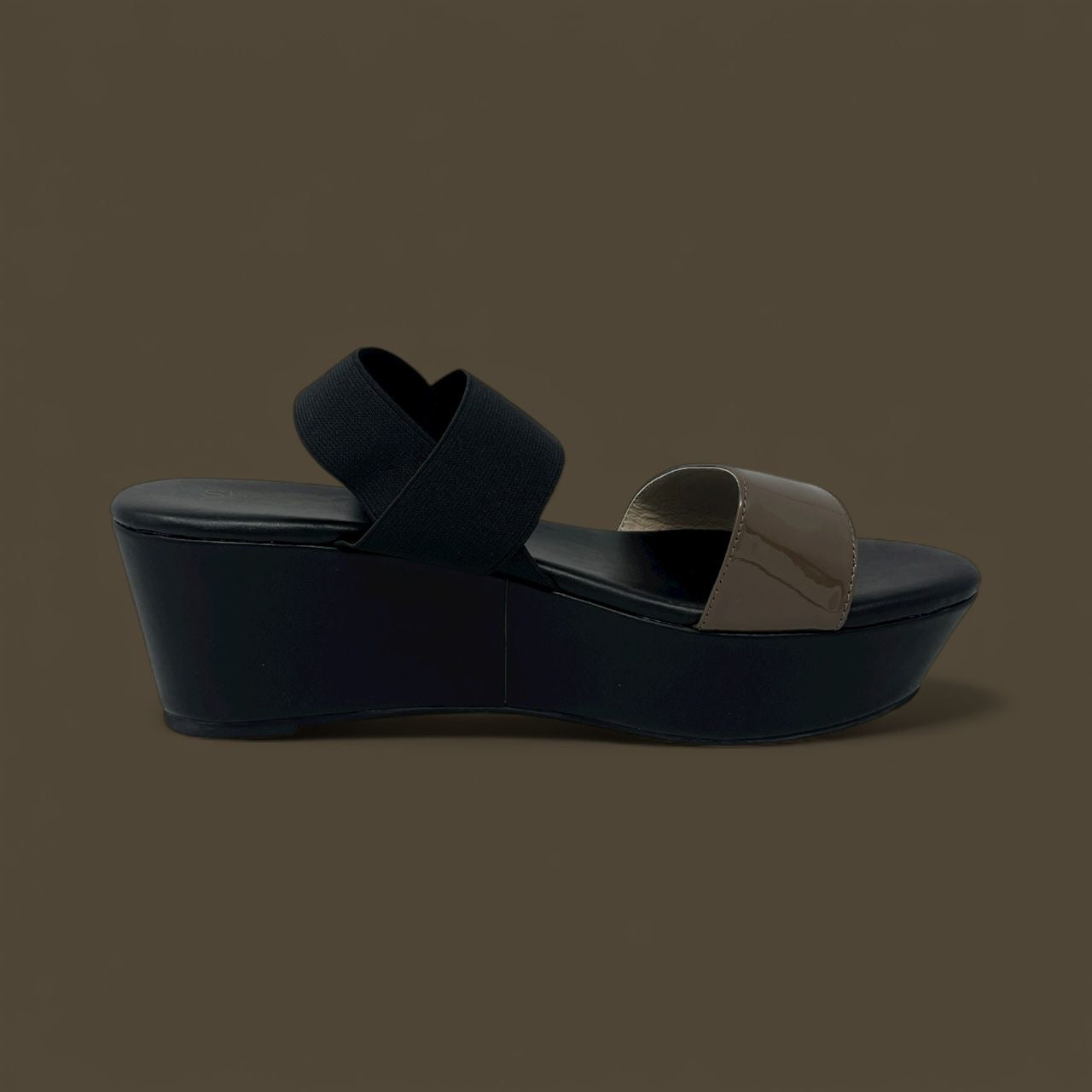 FRENCH COMFORT - LIZ - SIZE 10 - BLACK/BROWN