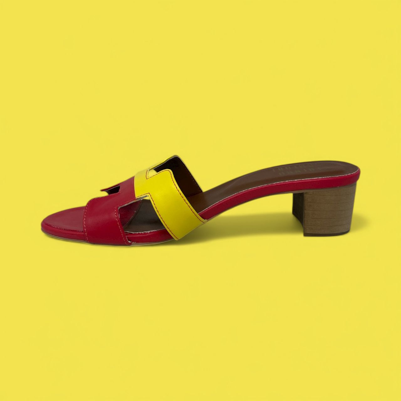 FRENCH COMFORT - BOCA - SIZE 41 - YELLOW / RED