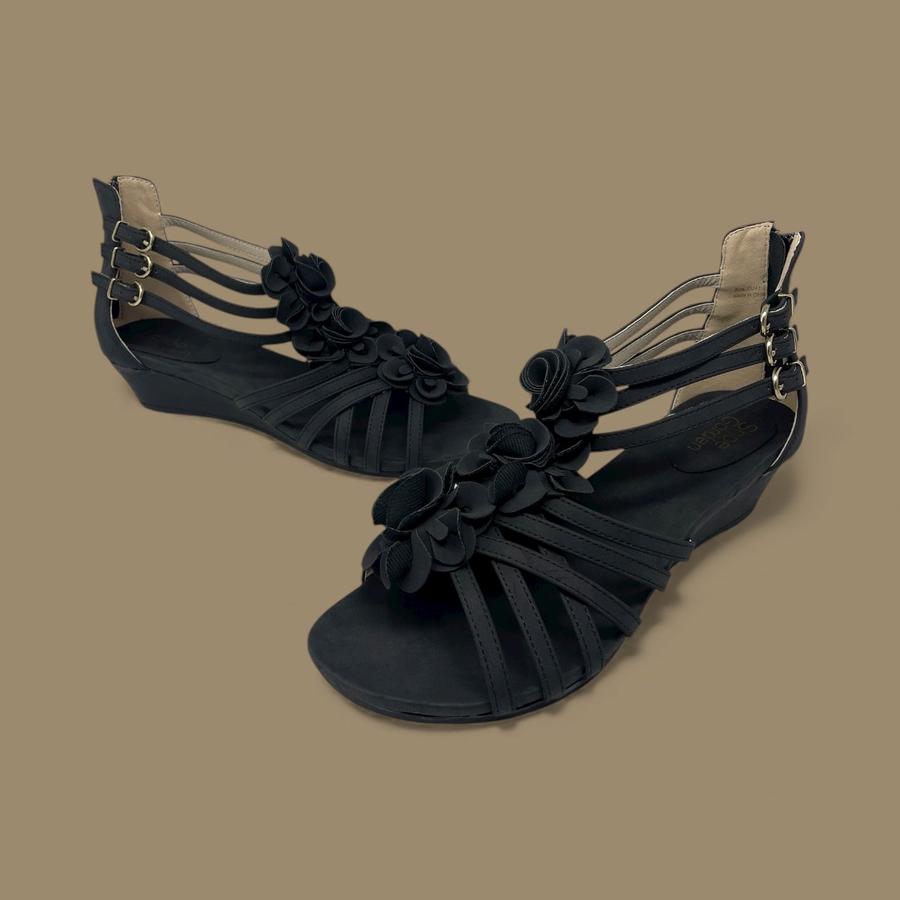 FRENCH COMFORT - MONICA - SIZE 9.5 - BLACK