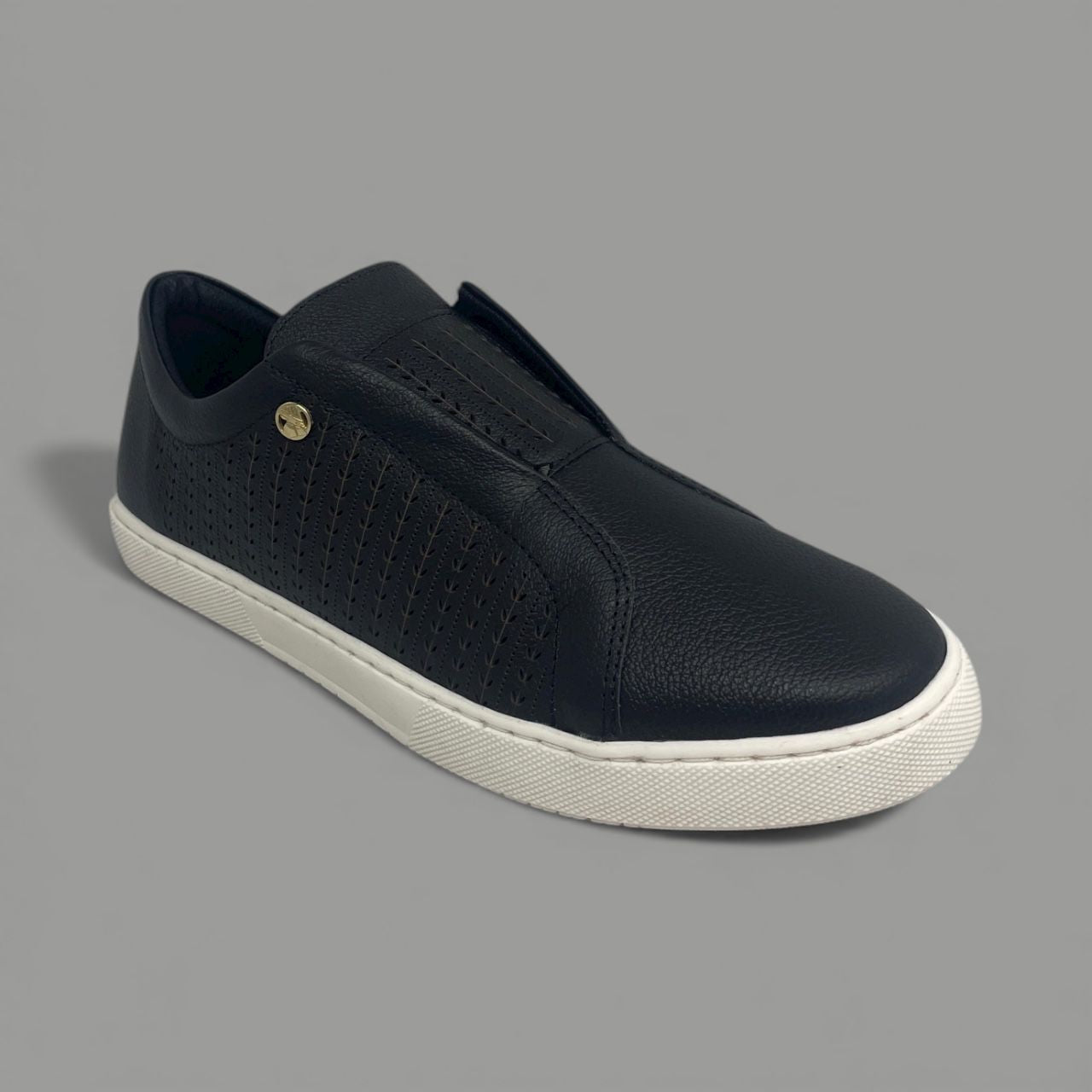 BOTTERO - PERFORATED SLIP-ON - SIZE 10 - BLACK/WHITE