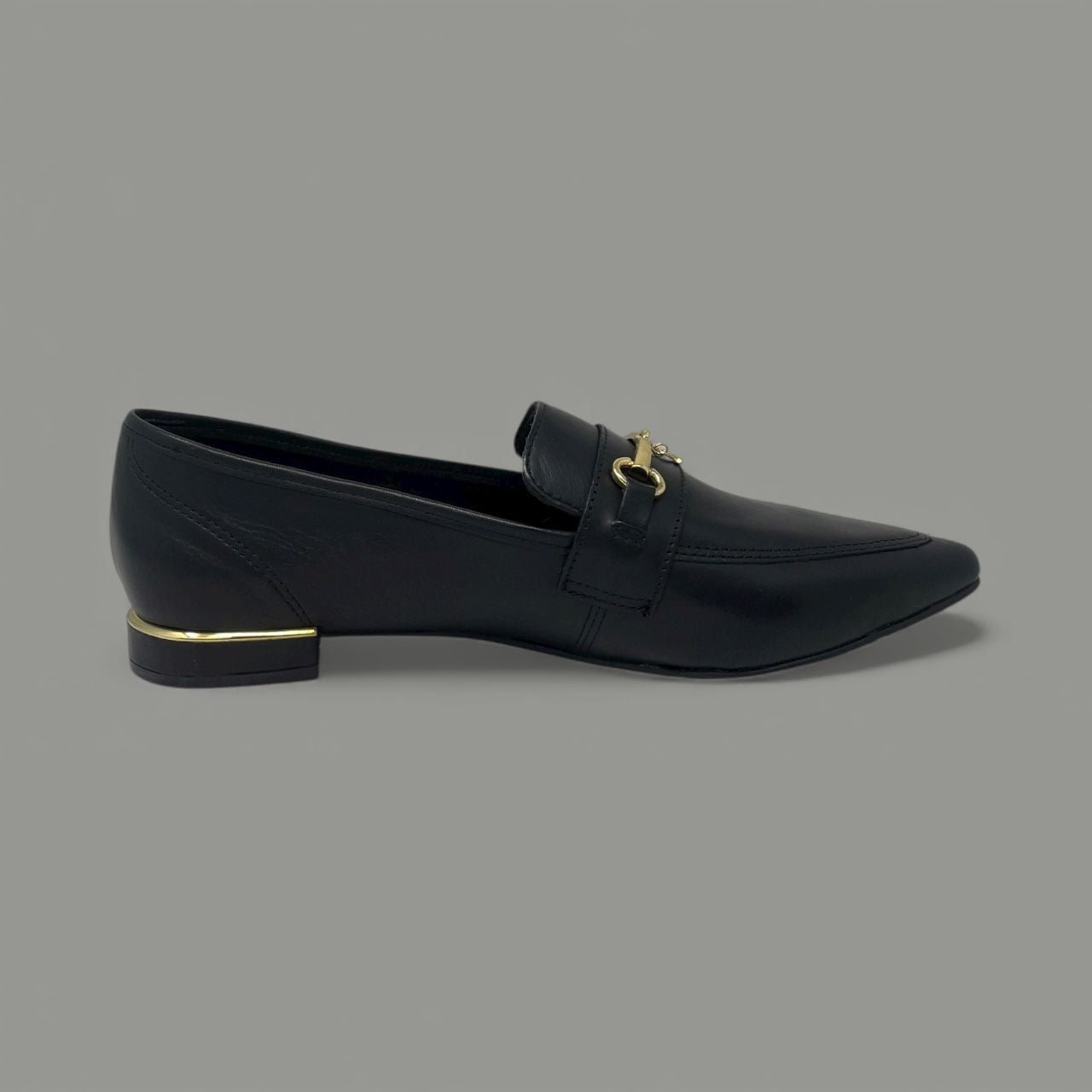 VERAFATTO - CHAIN LOAFER - SIZE 10 - BLACK