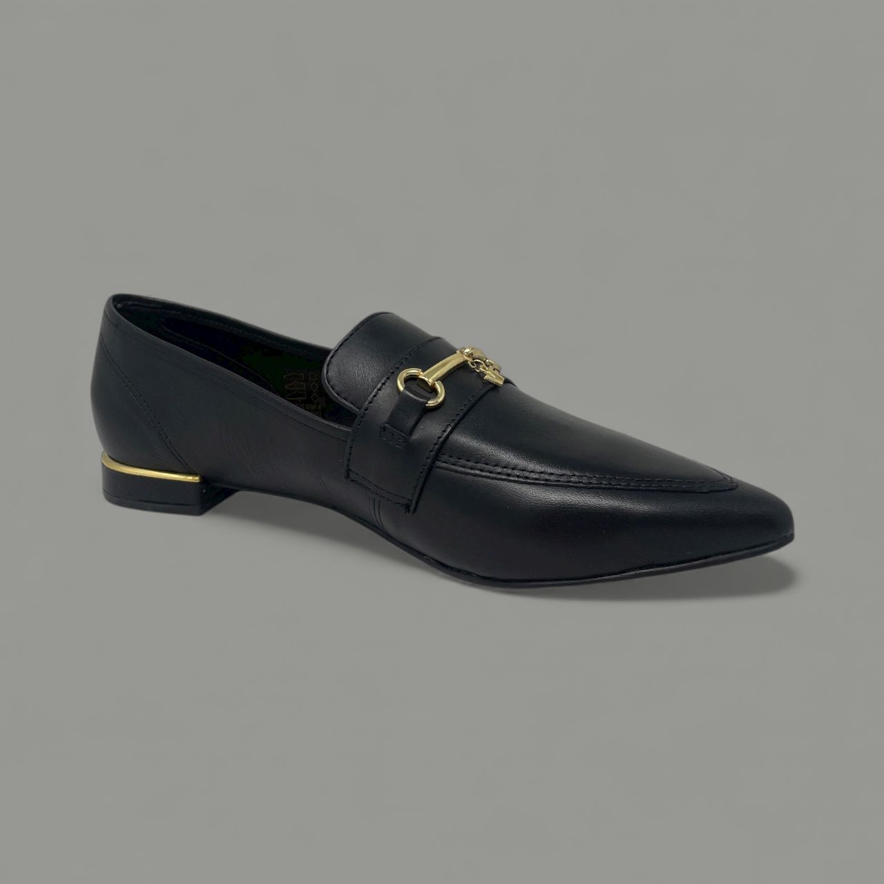 VERAFATTO - CHAIN LOAFER - SIZE 10 - BLACK