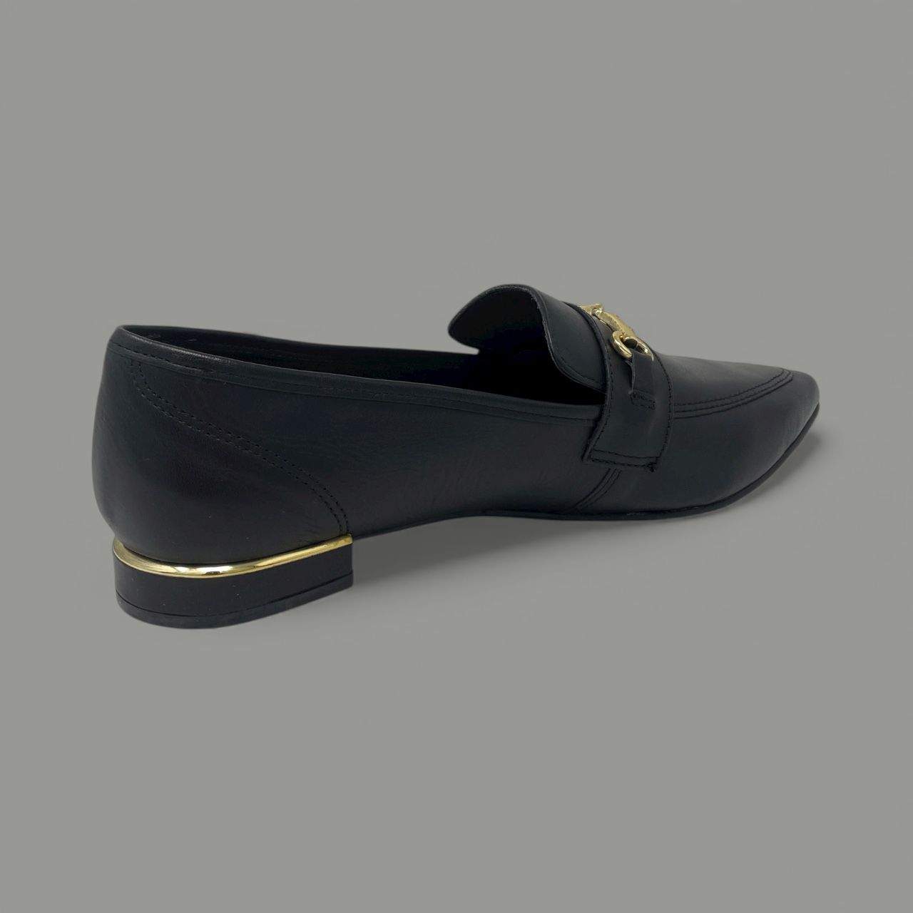 VERAFATTO - CHAIN LOAFER - SIZE 10 - BLACK