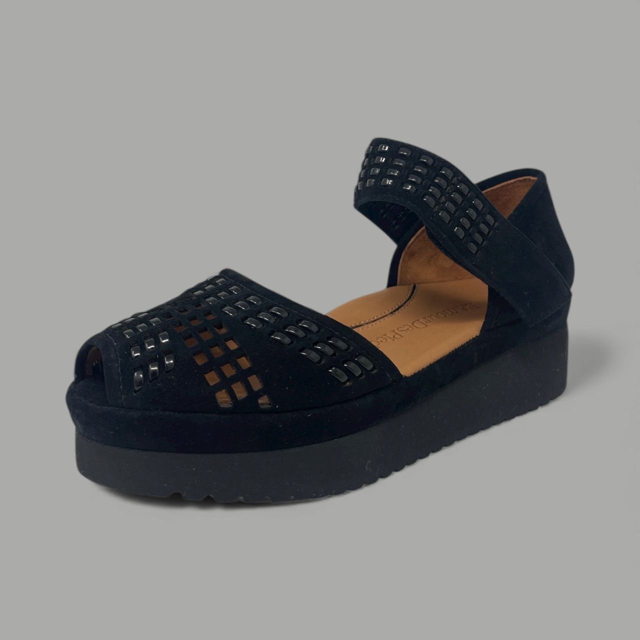 L'AMOUR DES PIEDS – AMALSINDA - SIZE 6 - BLACK