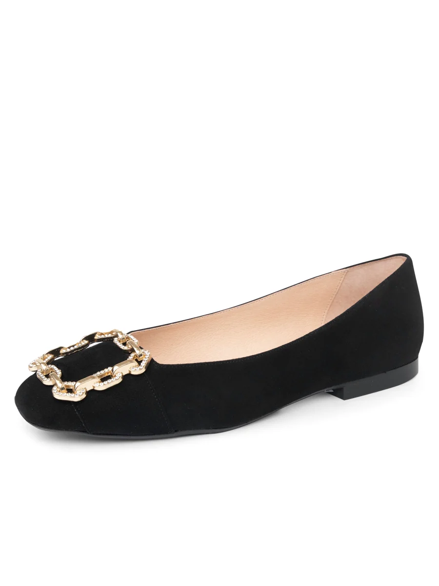 Patricia Green - Celine Chain Link Embellished Flat