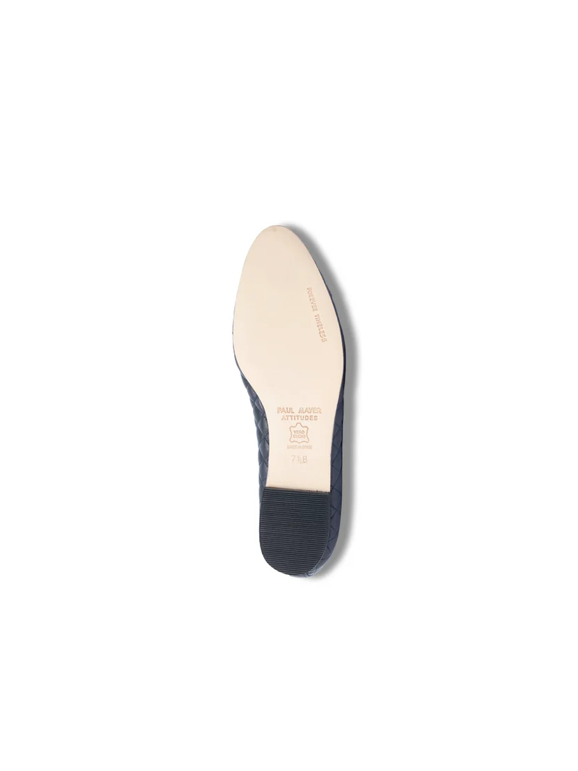 PAUL MAYER - LIDO QUILTED LEATHER BALLET FLAT