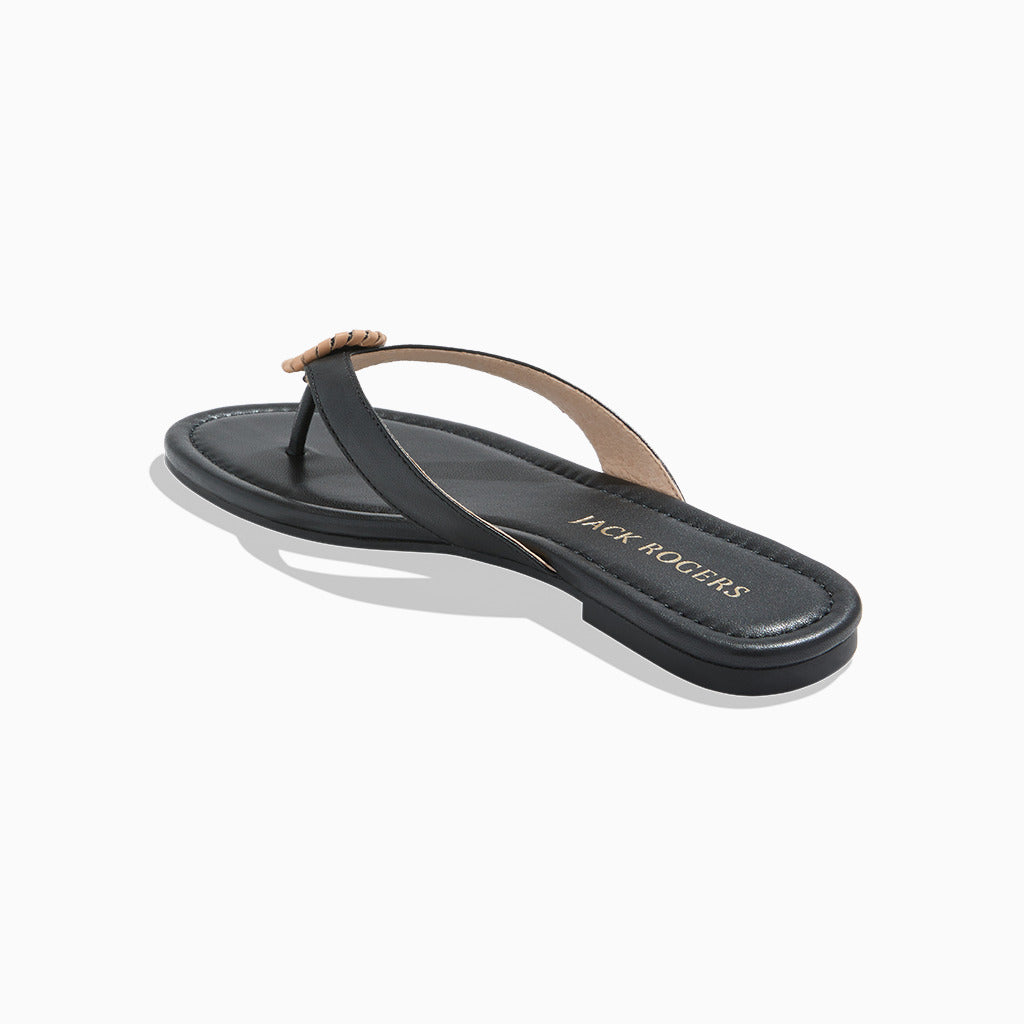 Jack Rogers - Roxy Flip Flop - Black - view 4