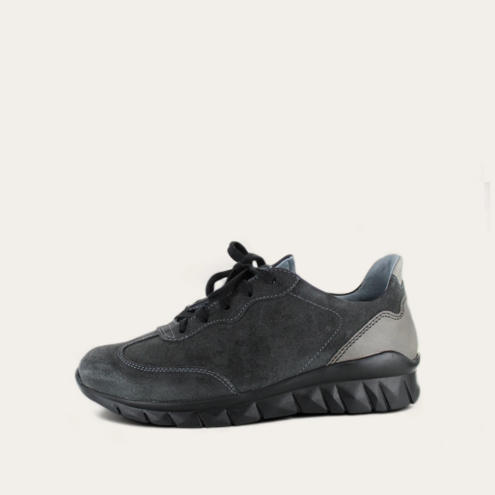 Infinity in Oily Midnight Suede/Foggy Gray Lthr/Light Gray Nubuck/Soft Black Lthr, product view 2