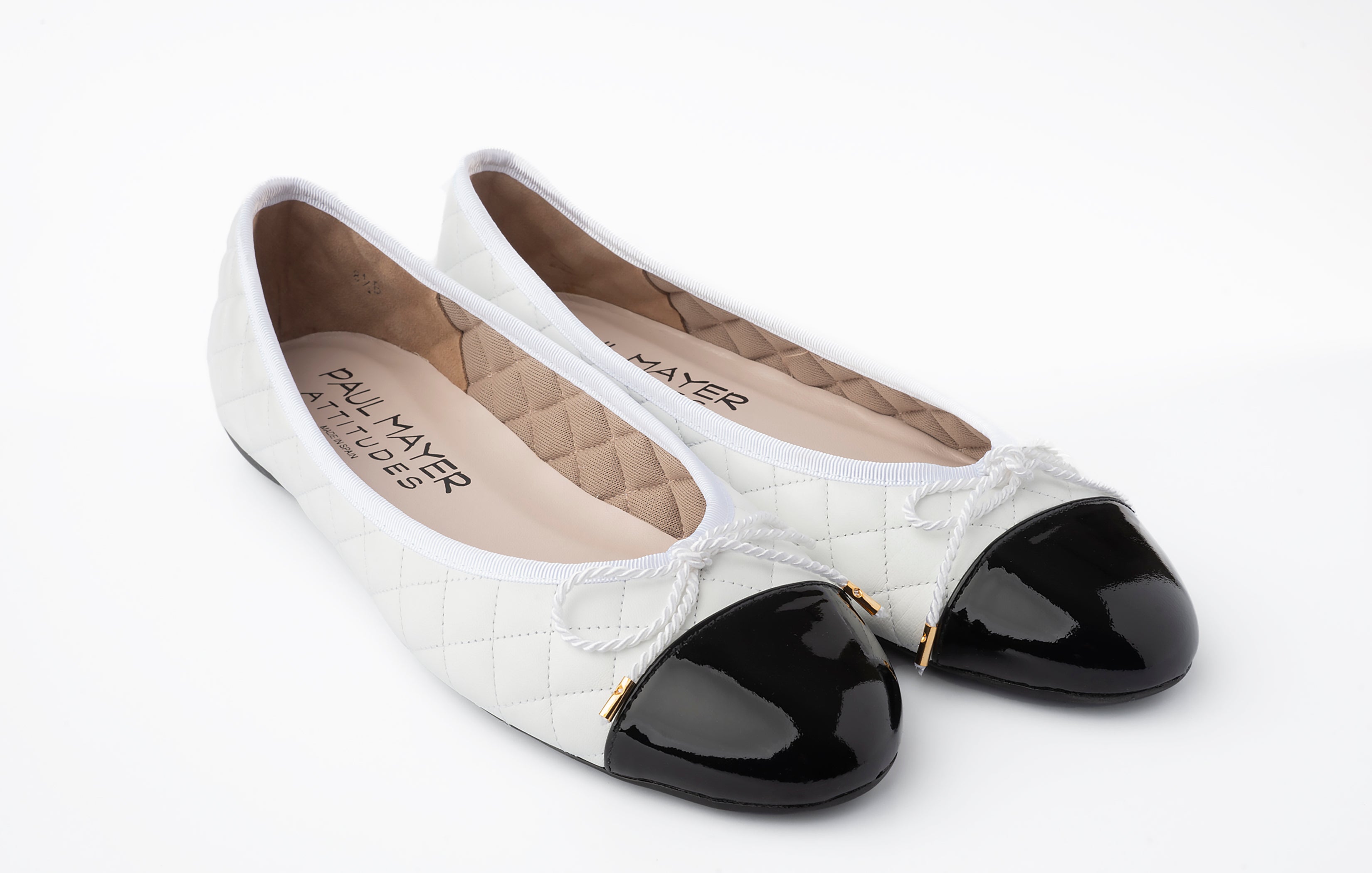 PAUL MAYER - BEST QUILTED LEATHER BALLET FLAT