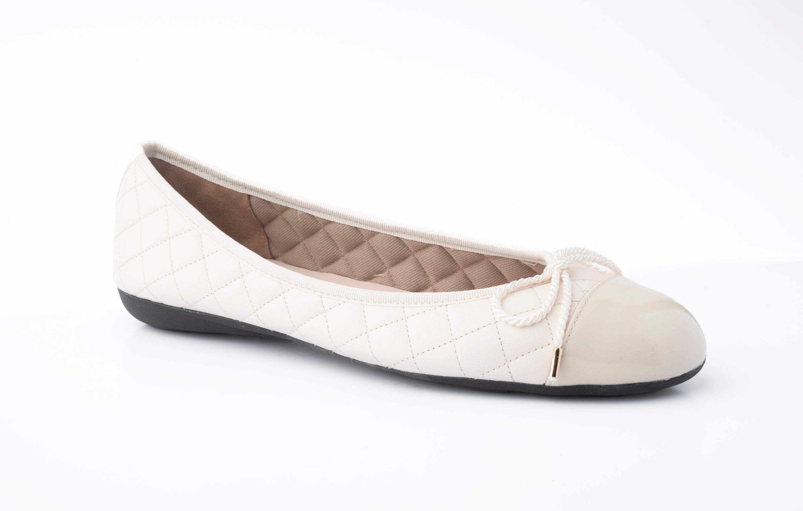 PAUL MAYER - BEST QUILTED LEATHER BALLET FLAT