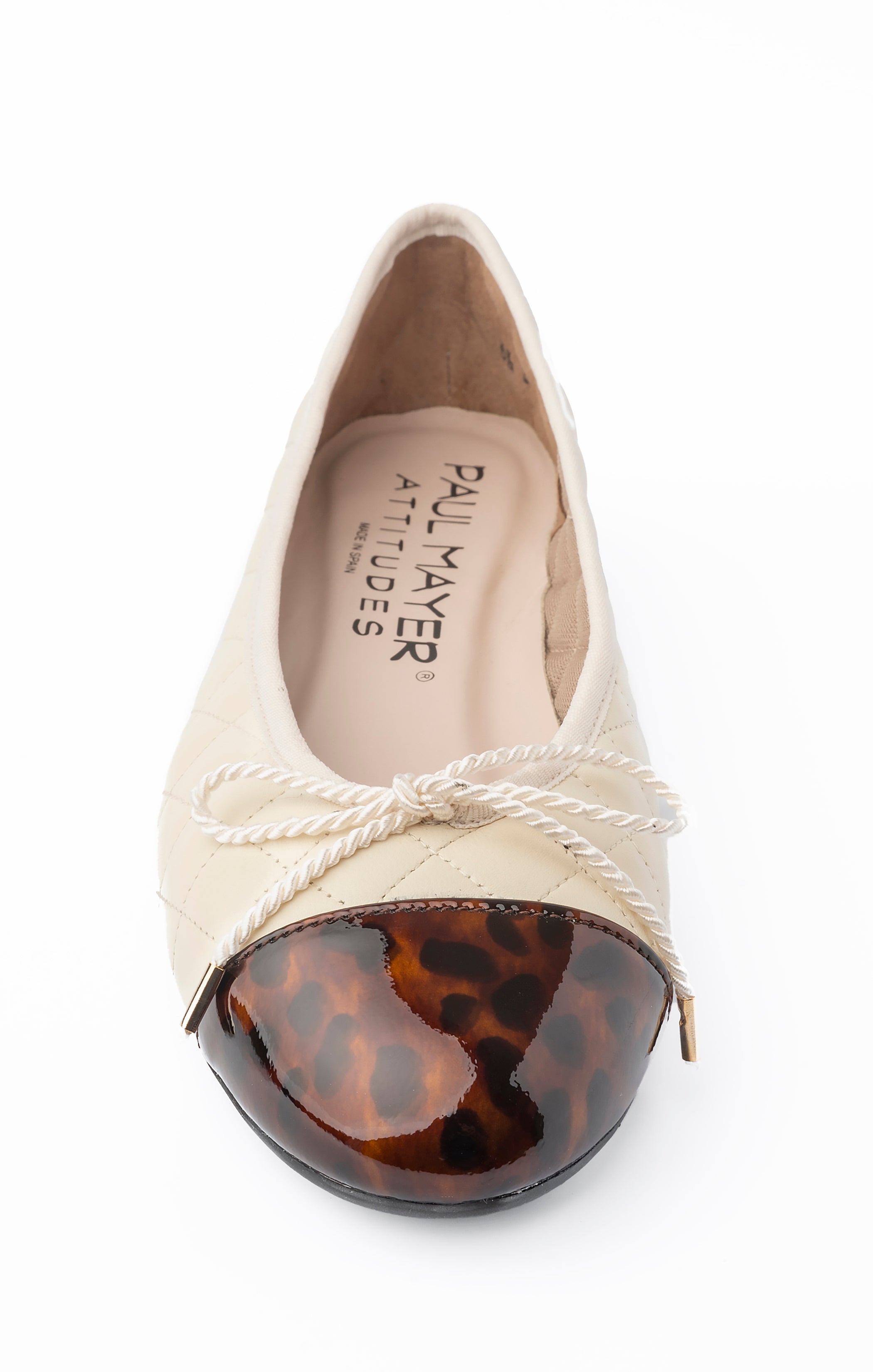 PAUL MAYER - BEST QUILTED LEATHER BALLET FLAT