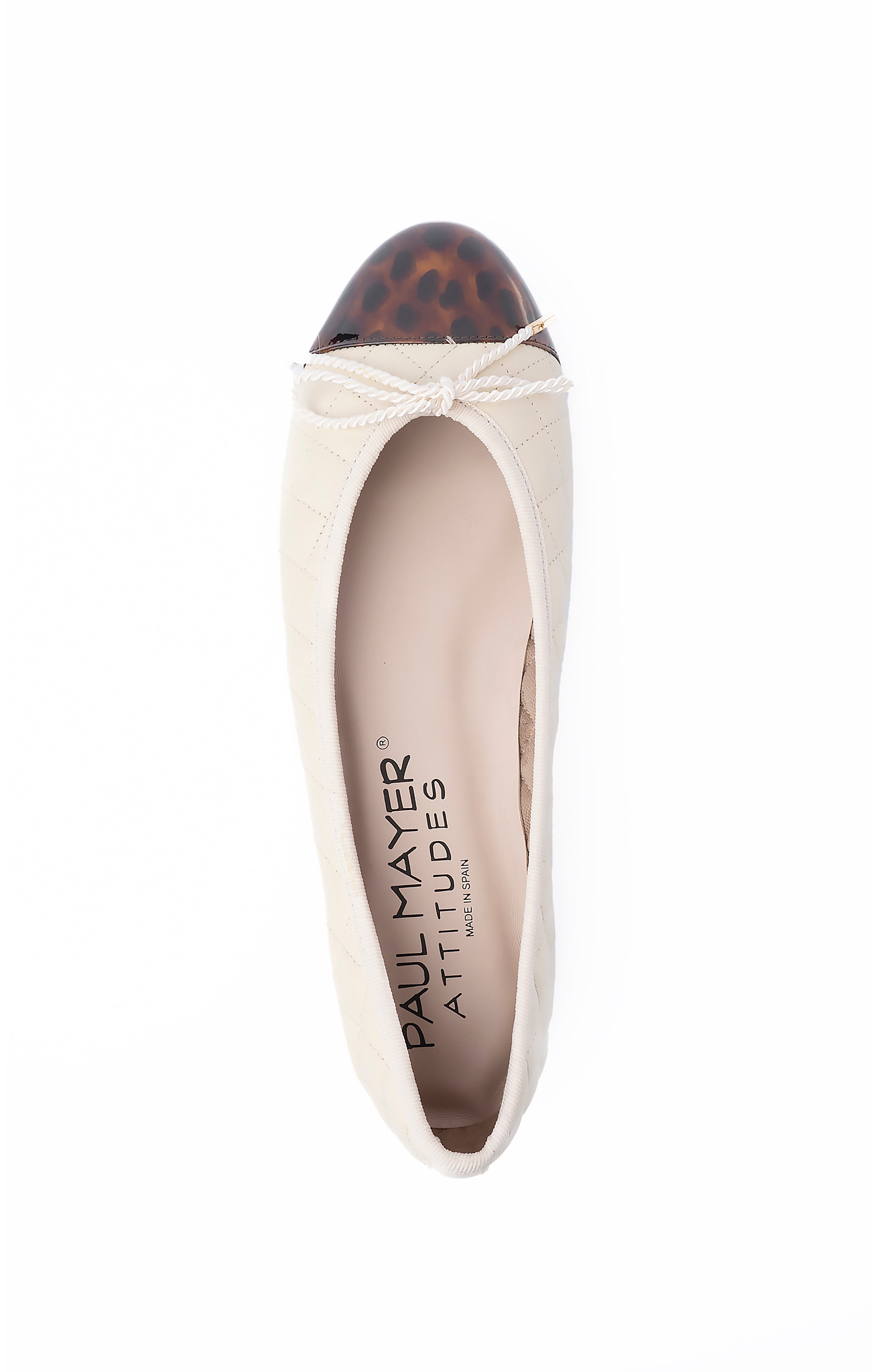 PAUL MAYER - BEST QUILTED LEATHER BALLET FLAT
