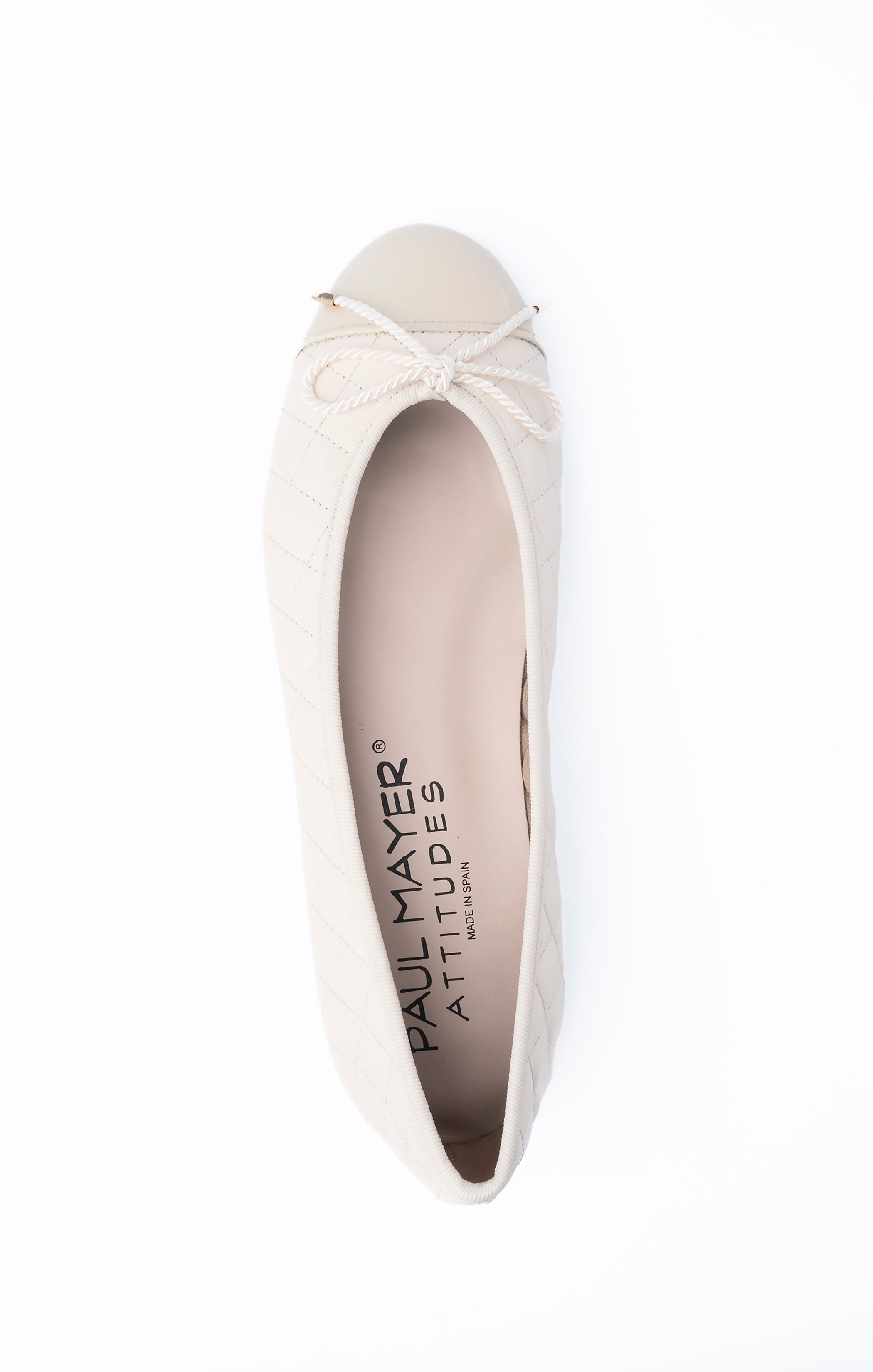 PAUL MAYER - BEST QUILTED LEATHER BALLET FLAT
