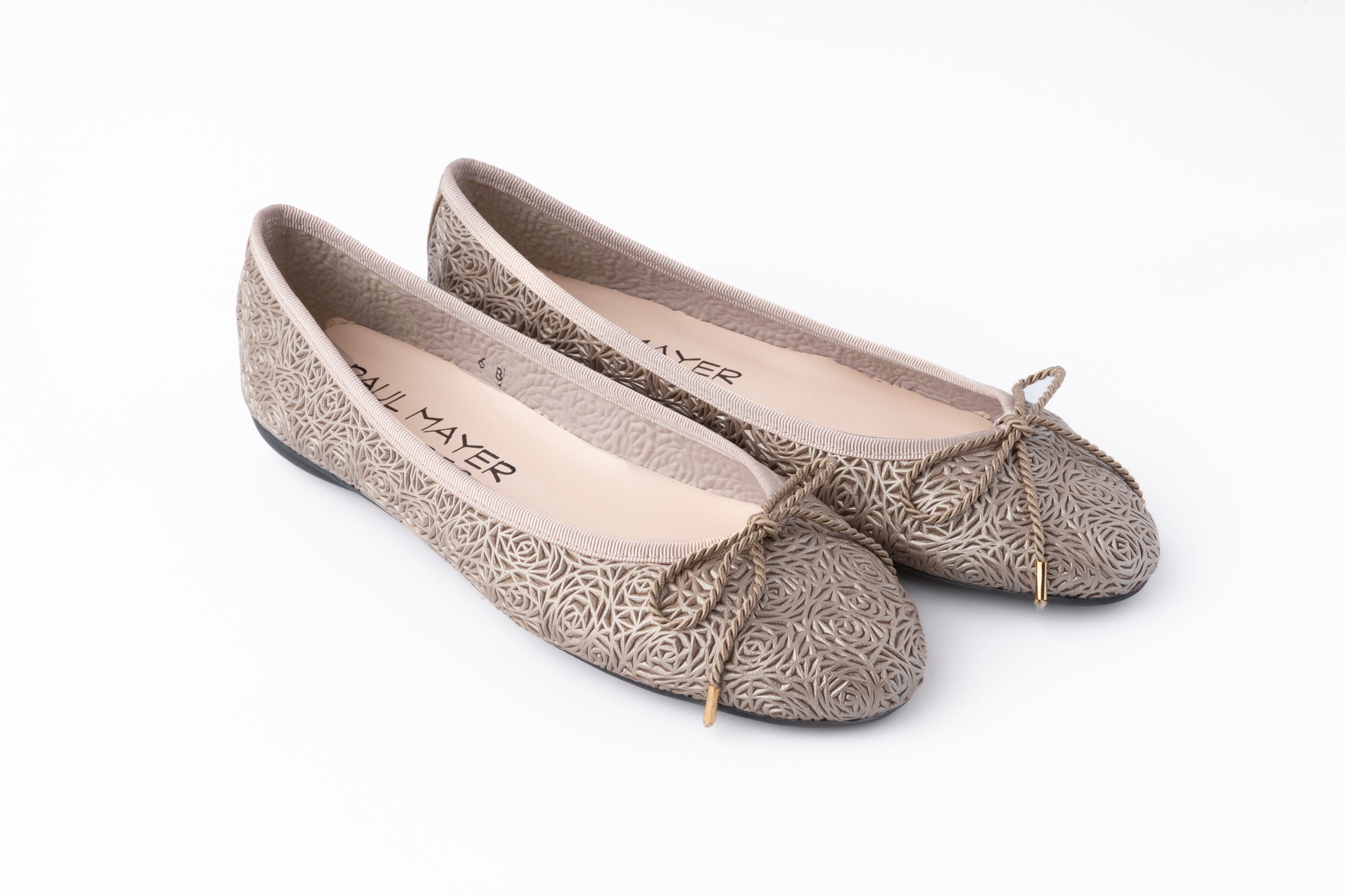 PAUL MAYER - BINGO-P - SIZE 6.5 - NAPPA CHAMPAGNE