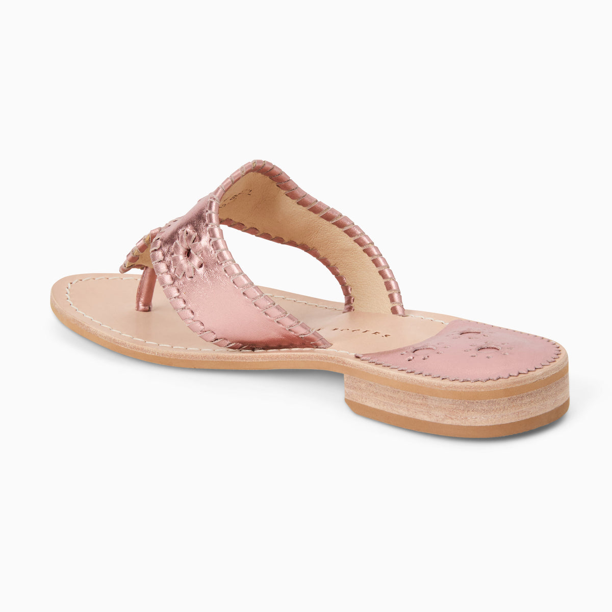Original Jacks Sandal in Metallic Rose Quartz, product view 4
