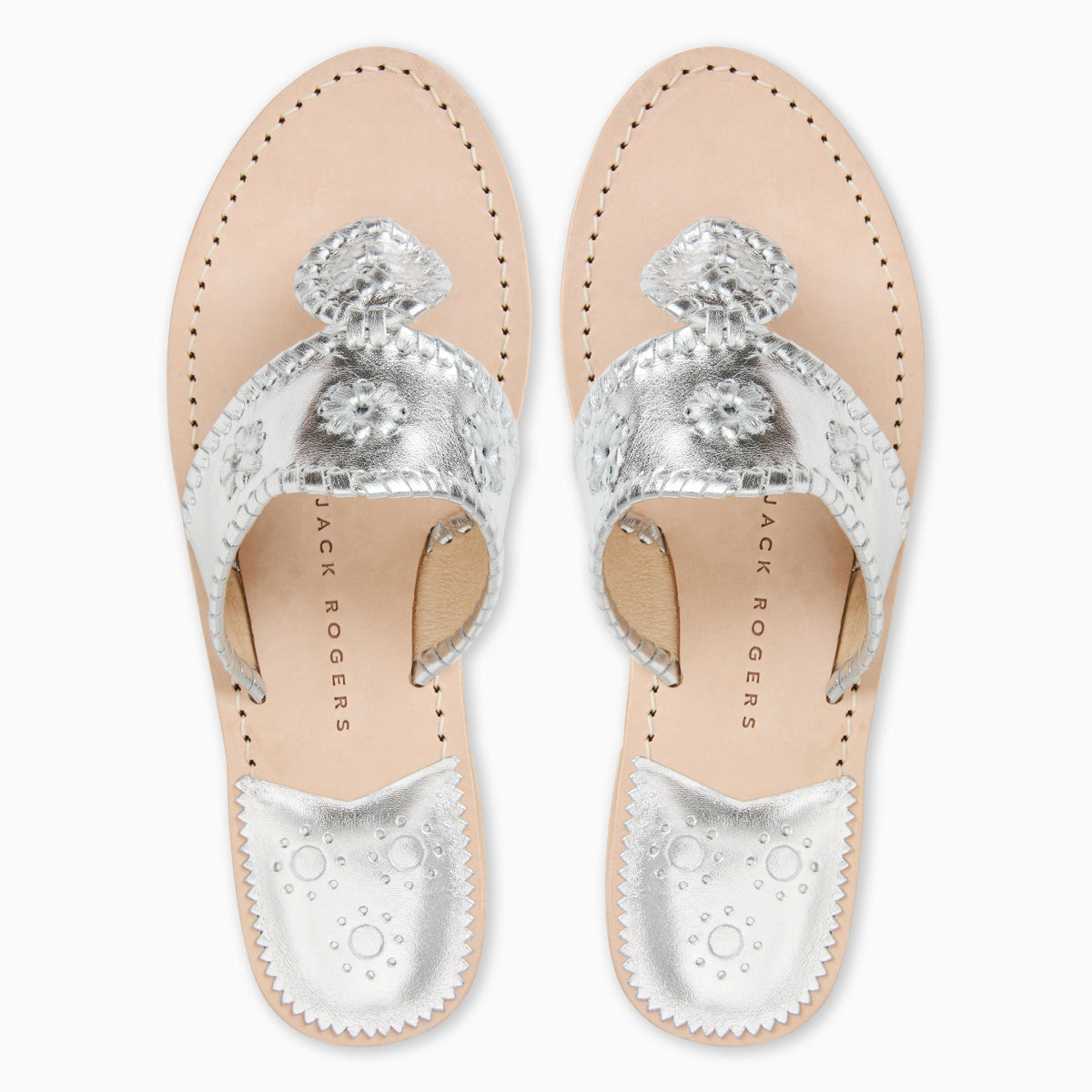 Original Jacks Sandal in Metallic Silver, product view 3