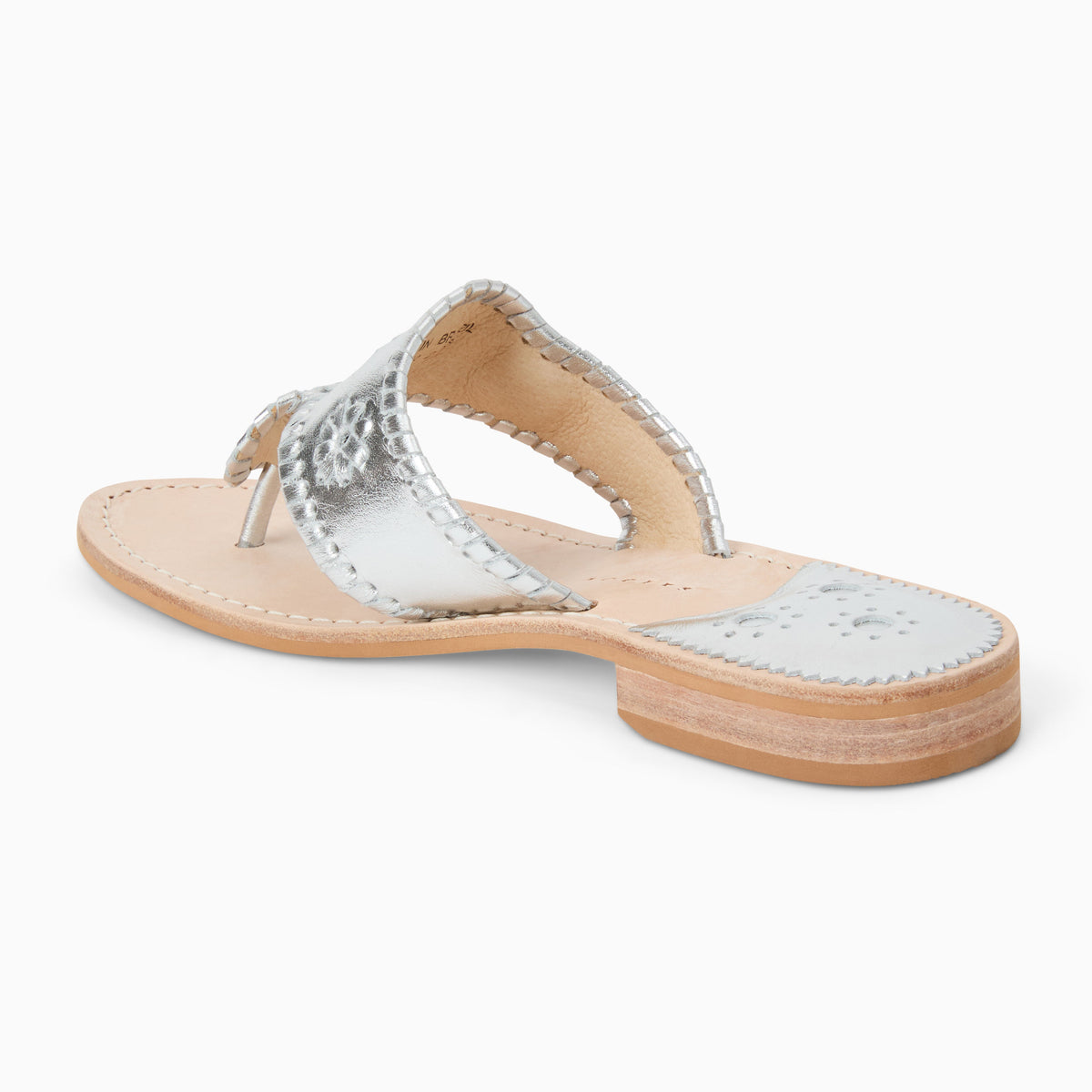 Jack Rogers - Original Jacks Wide Sandal - Metallic Silver - view 4