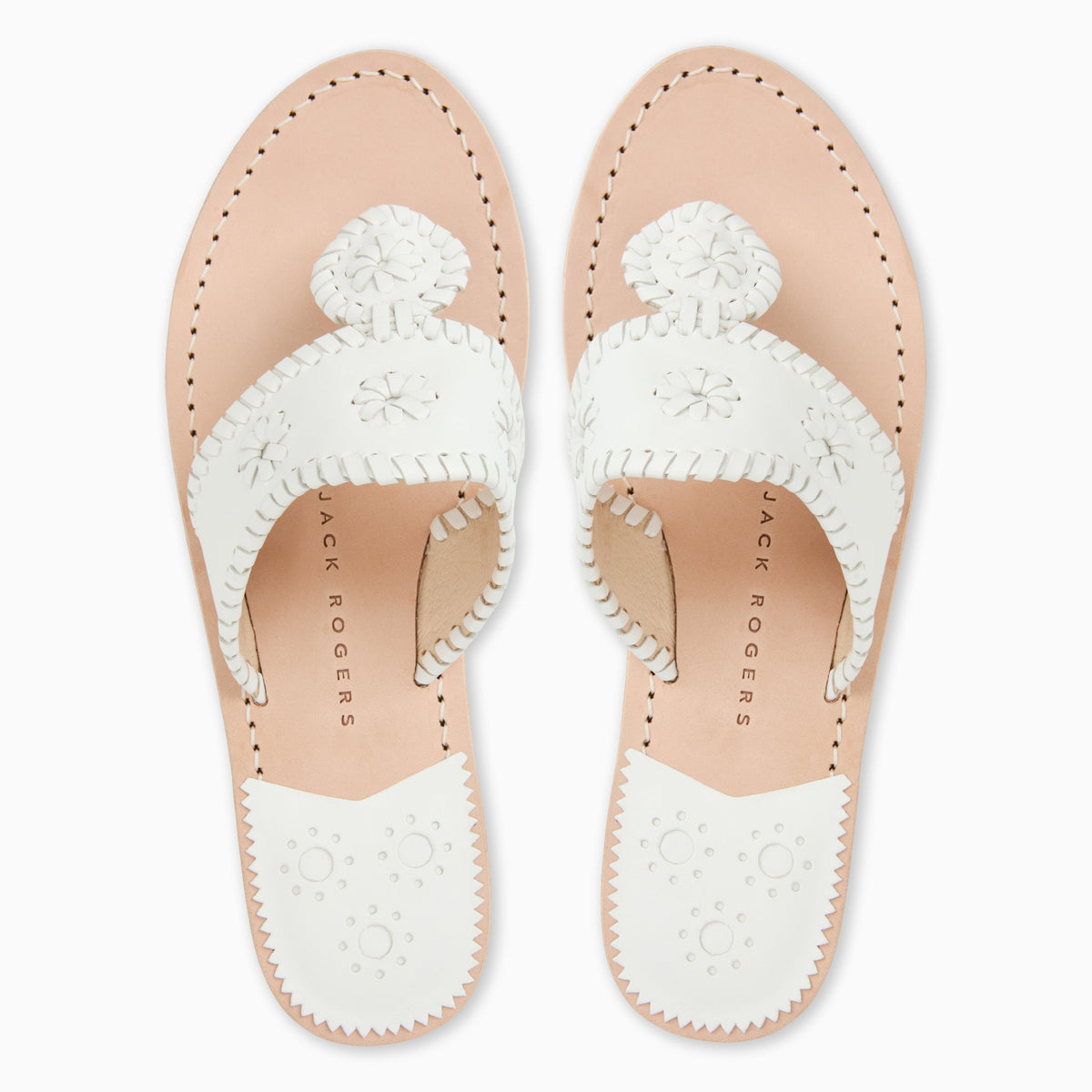 Jack Rogers - Original Jacks Wide Sandal - White - view 3