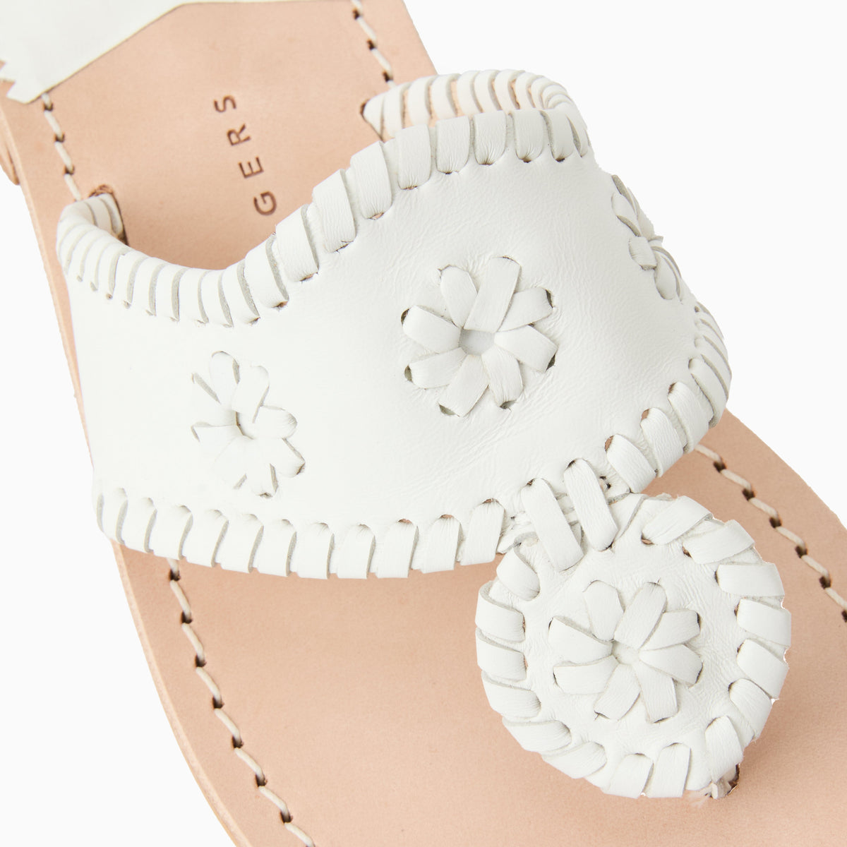 Jack Rogers - Original Jacks Sandal in White, product view 6
