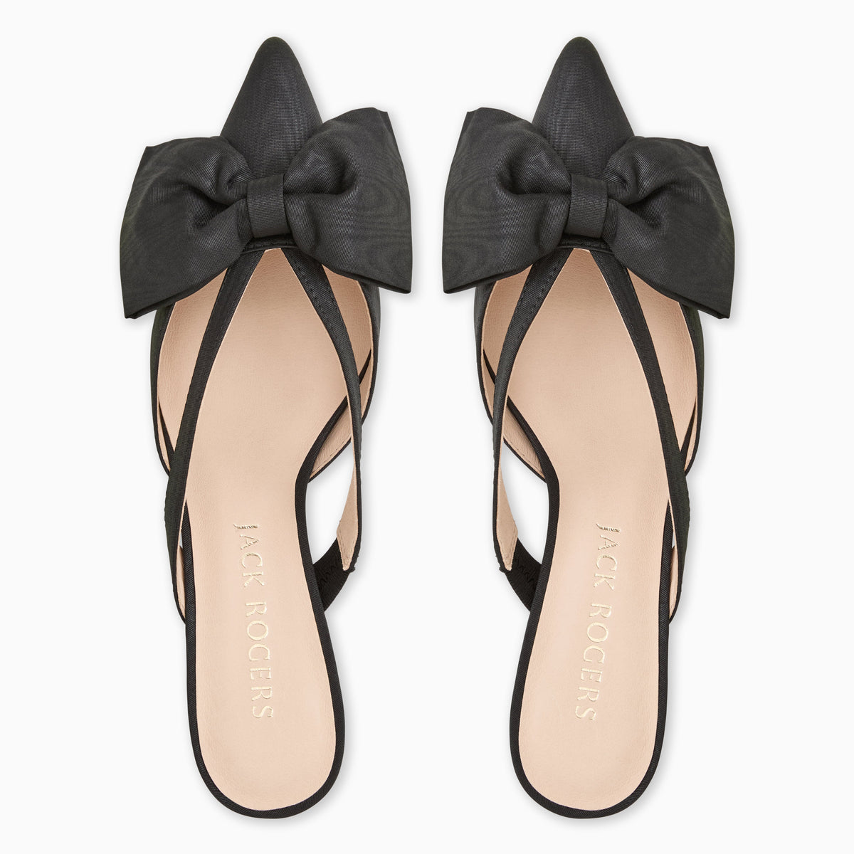 Jack Rogers - Cynthia Bow Mule - Black - view 3