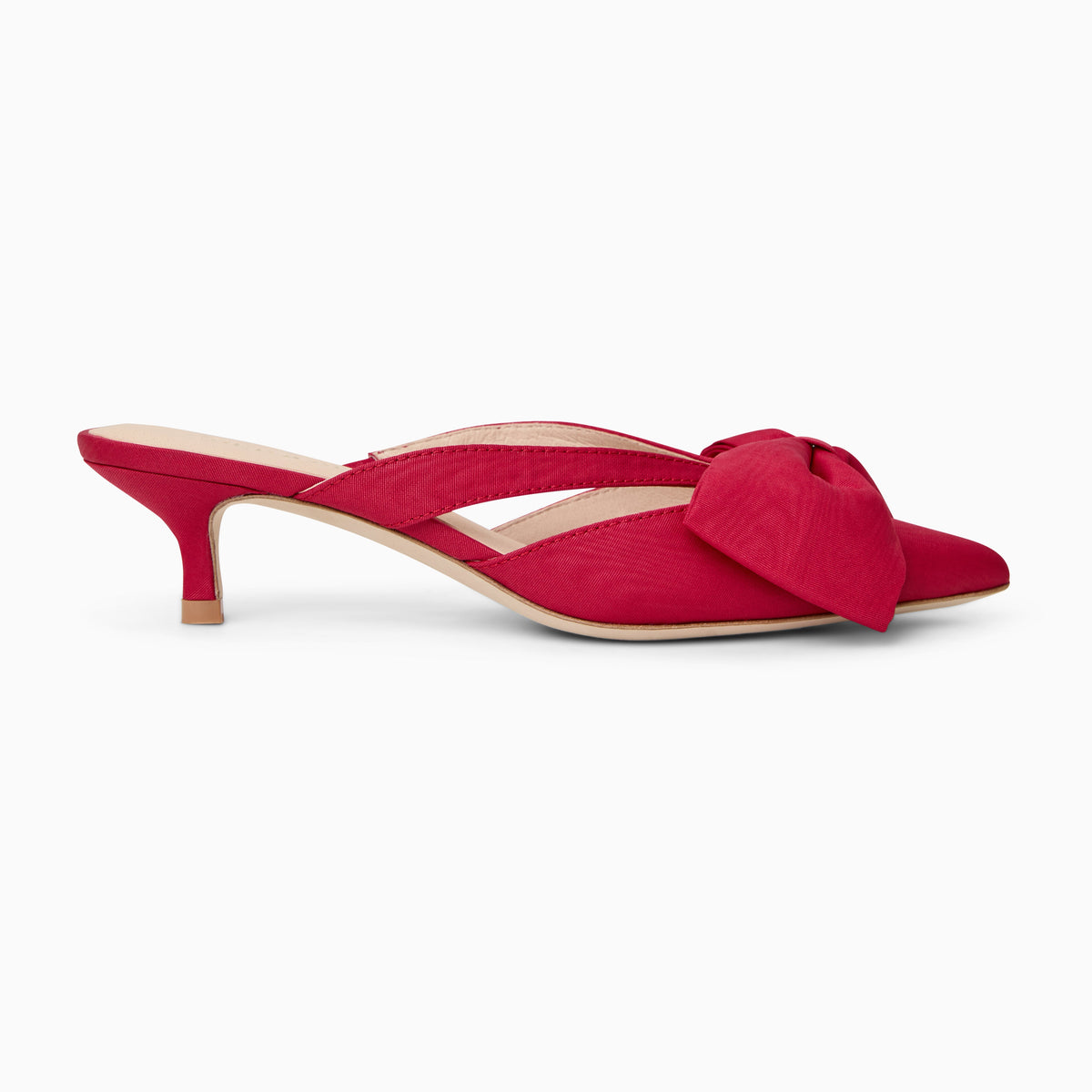 Jack Rogers - Cynthia Bow Mule - Carmine Red - view 2