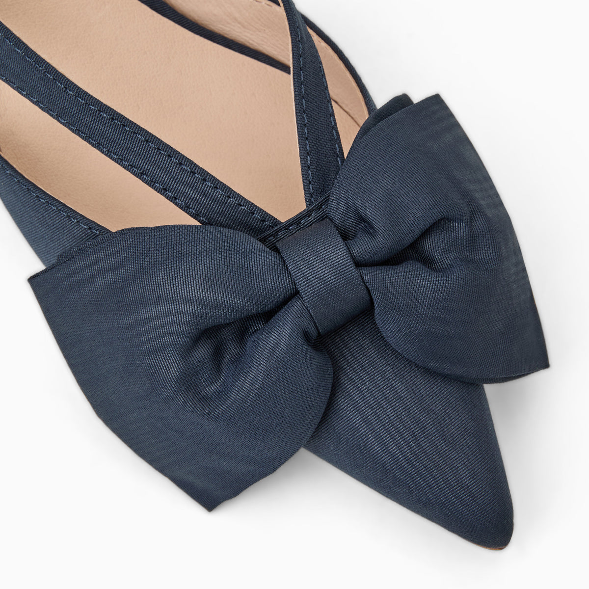 Jack Rogers - Cynthia Bow Mule - Navy - view 6