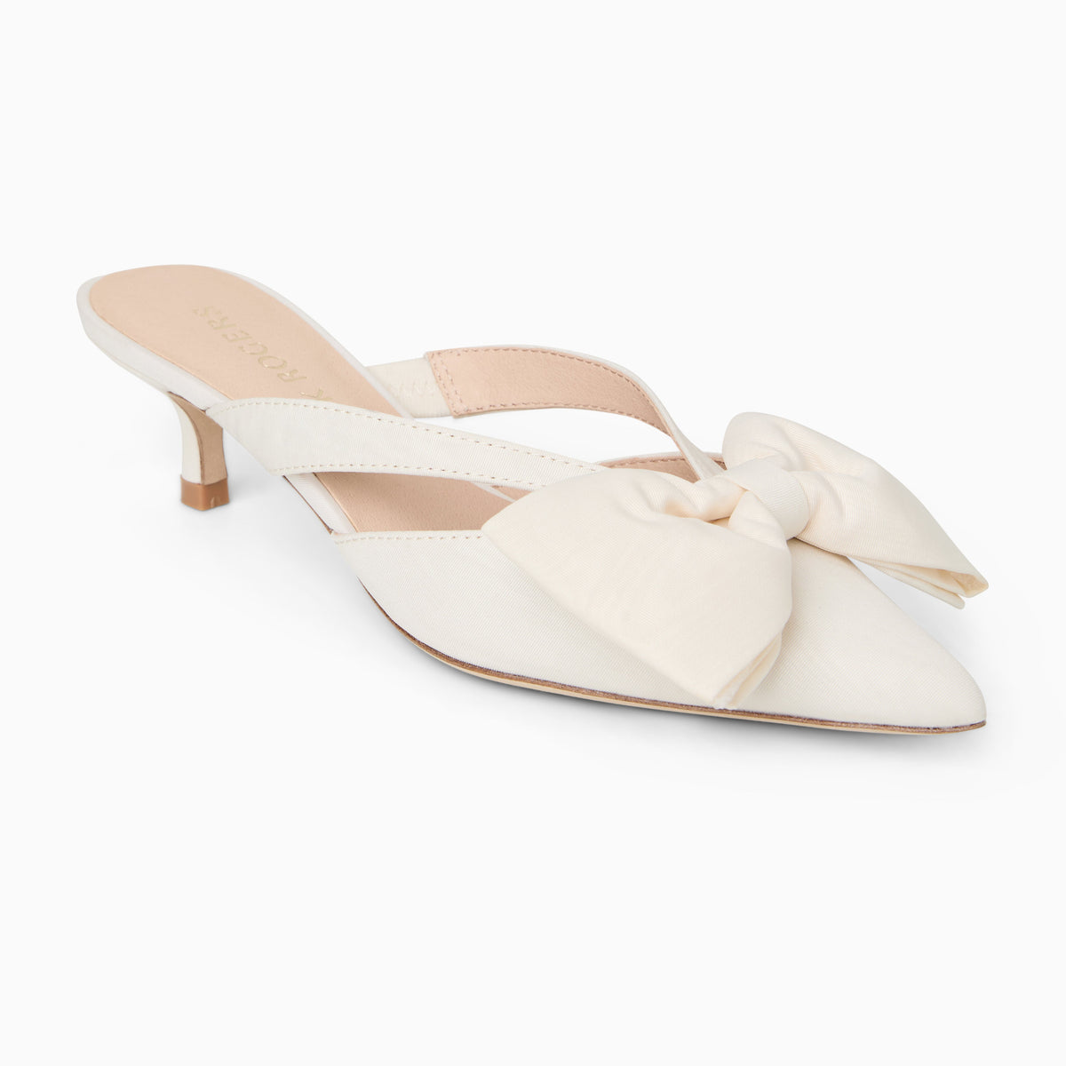 Jack Rogers - Cynthia Bow Mule - Ivory - view 1