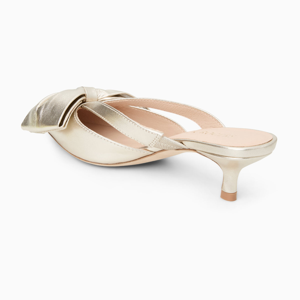 Jack Rogers - Cynthia Bow Mule - Metallic Platinum - view 4