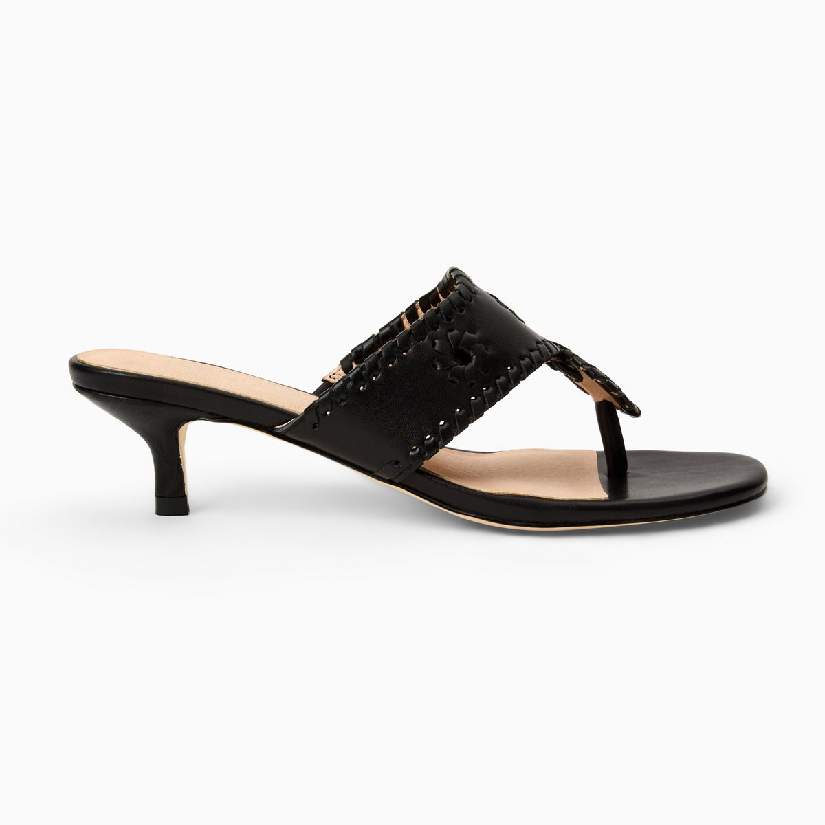 Jack Rogers - Jacks Kitten Heel - Black - view 2