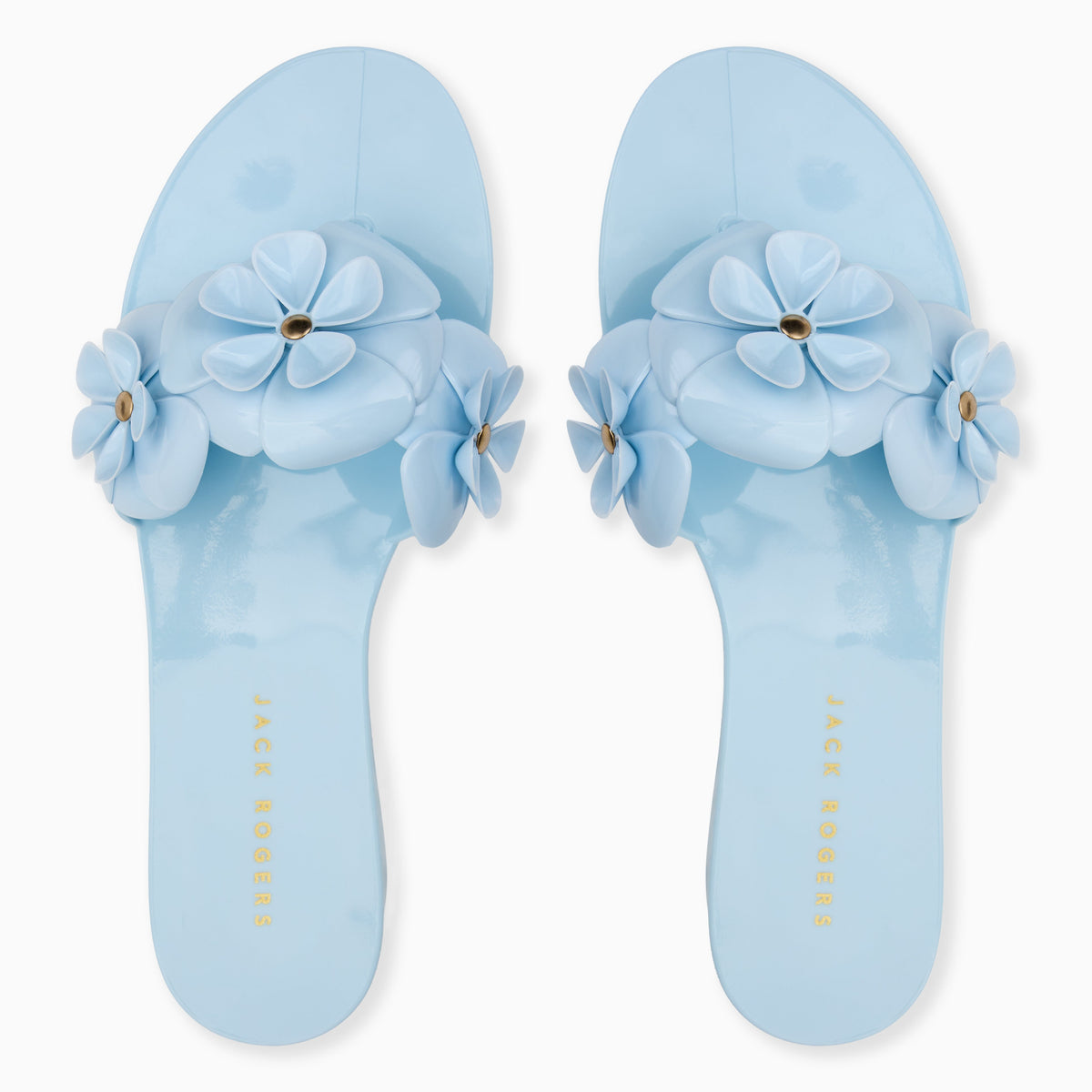 Jack Rogers - Amelia Jelly Flip Flop - Baby Blue - view 3