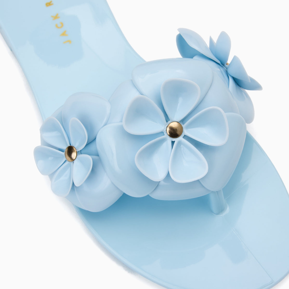 Jack Rogers - Amelia Jelly Flip Flop - Baby Blue - view 6
