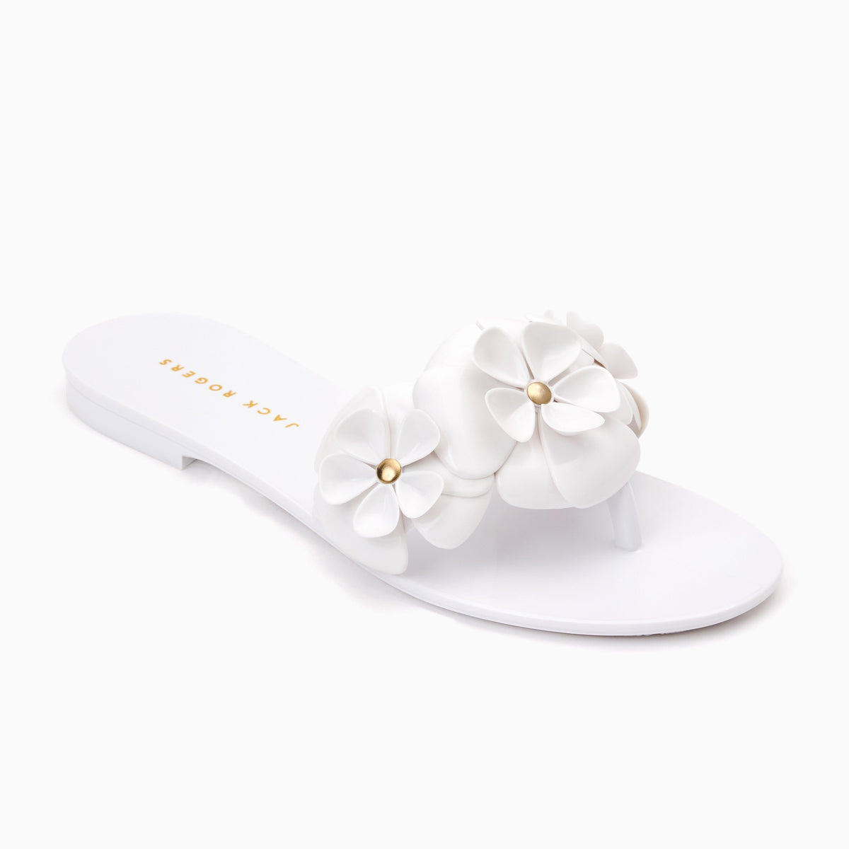 Jack Rogers - Amelia Jelly Flip Flop - White - view 1