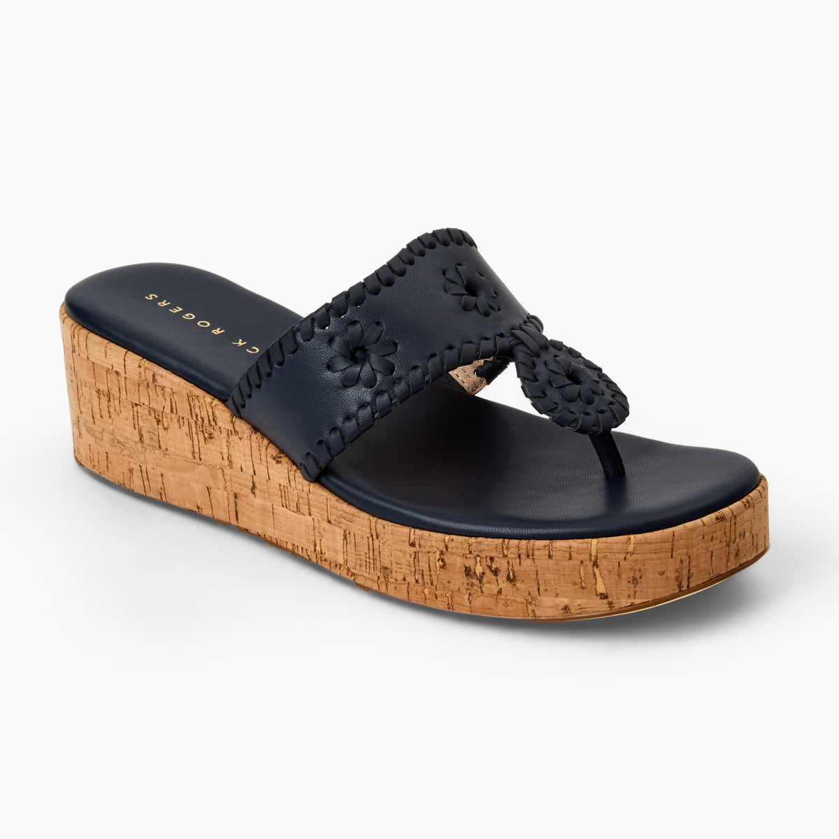 Jack Rogers - Jacks Wedge - Navy - view 1