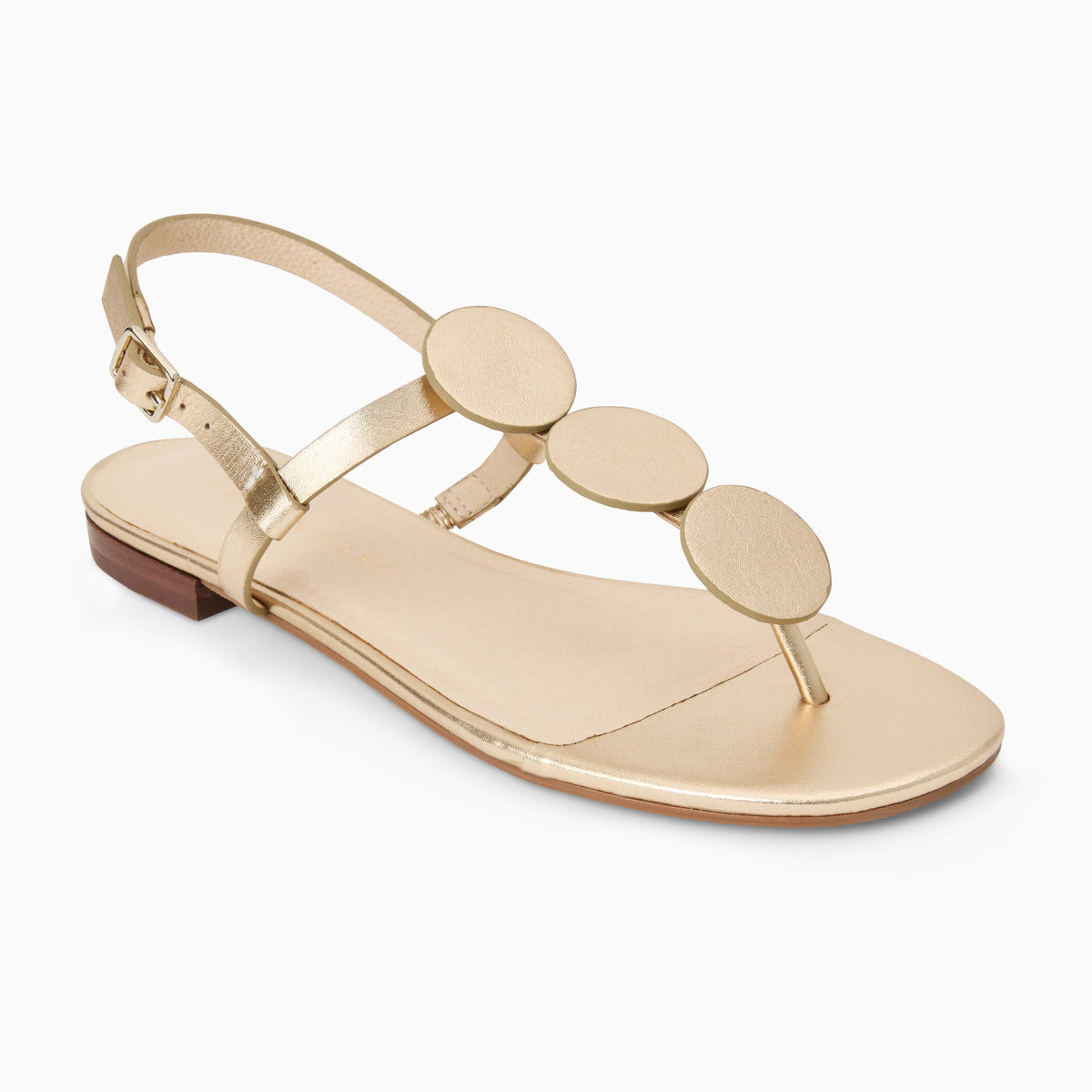 Jack Rogers - Worth Sandal - Metallic Platinum - view 1