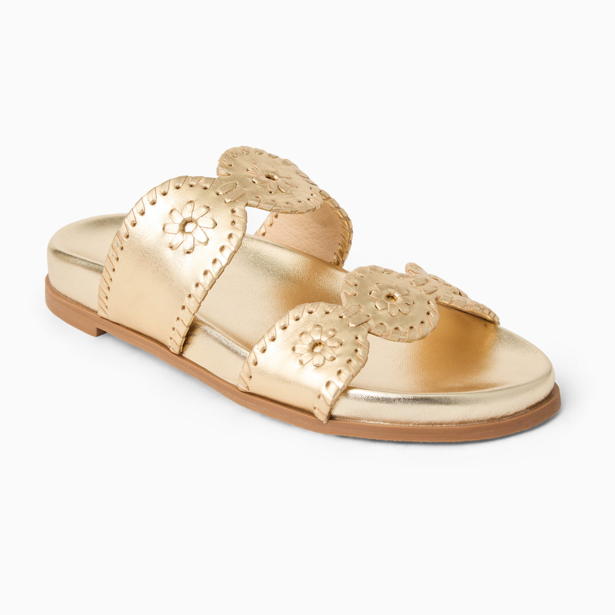 Jack Rogers - Laurin Comfort Sandal - Metallic Platinum - view 1