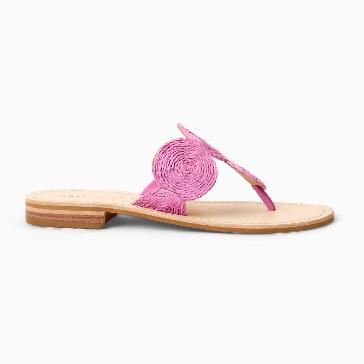 Jack Rogers - Margo Raffia Sandal - Pink - view 2