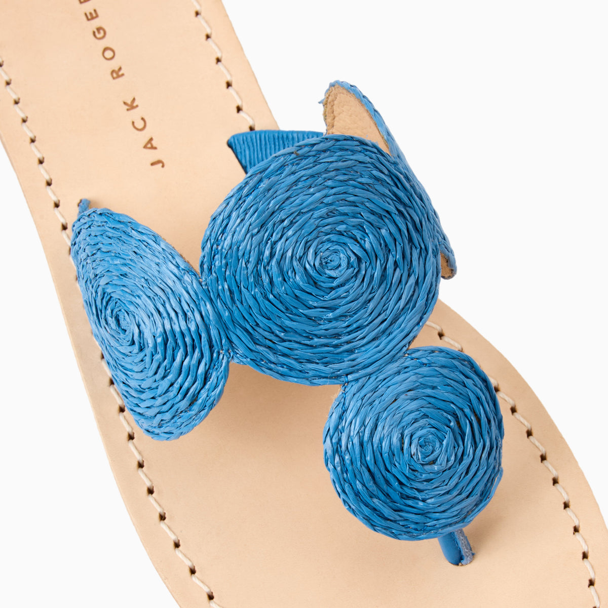 Jack Rogers - Margo Raffia Sandal - Salt Water Blue - view 6