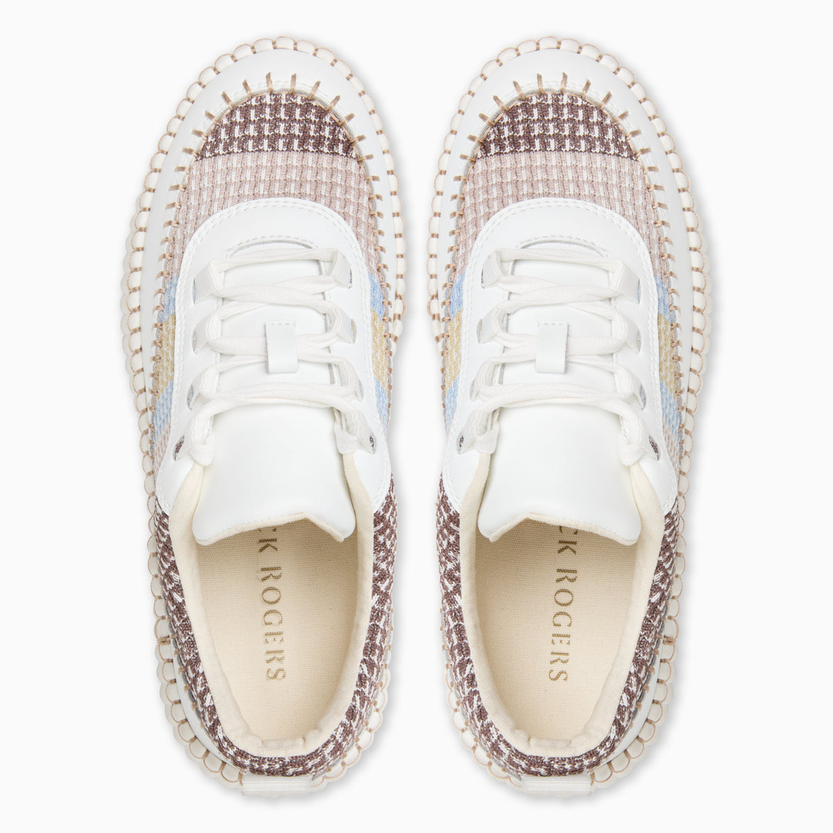 Jack Rogers - Sealine Platform Sneaker - Natural - view 3