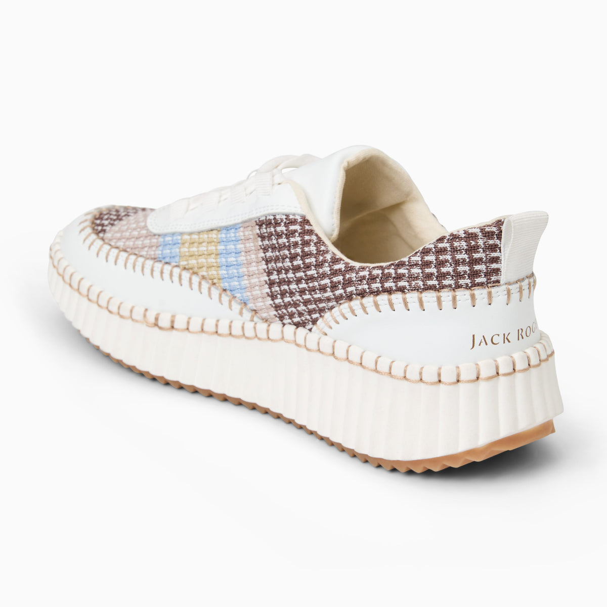 Jack Rogers - Sealine Platform Sneaker - Natural - view 4