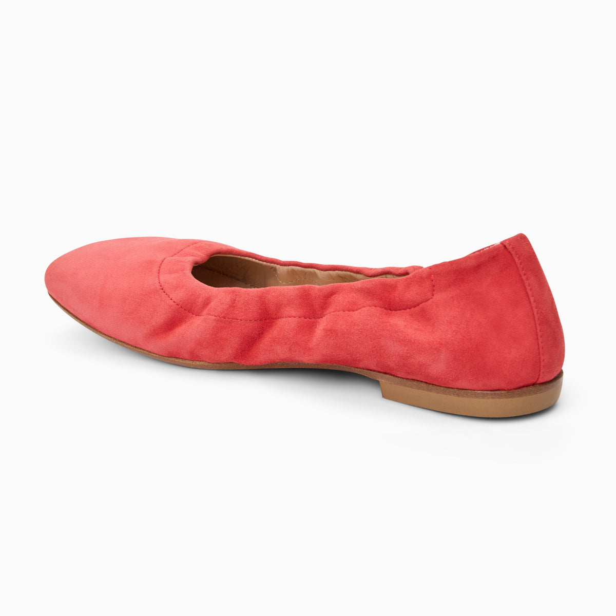 Jack Rogers - Santa Maria Italian Suede Flat - Suede Coral - view 4