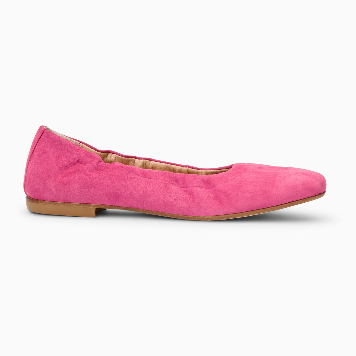 Jack Rogers - Santa Maria Italian Suede Flat - Suede Fuchsia - view 3