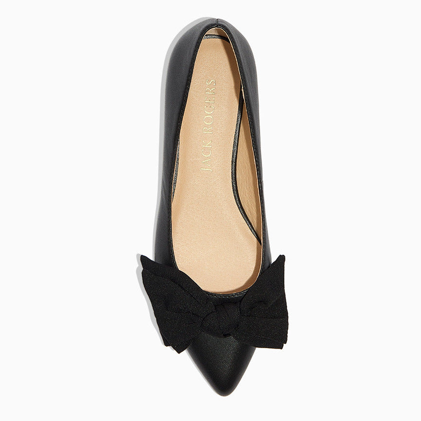 Jack Rogers - Debra Bow Flat - Black - view 3