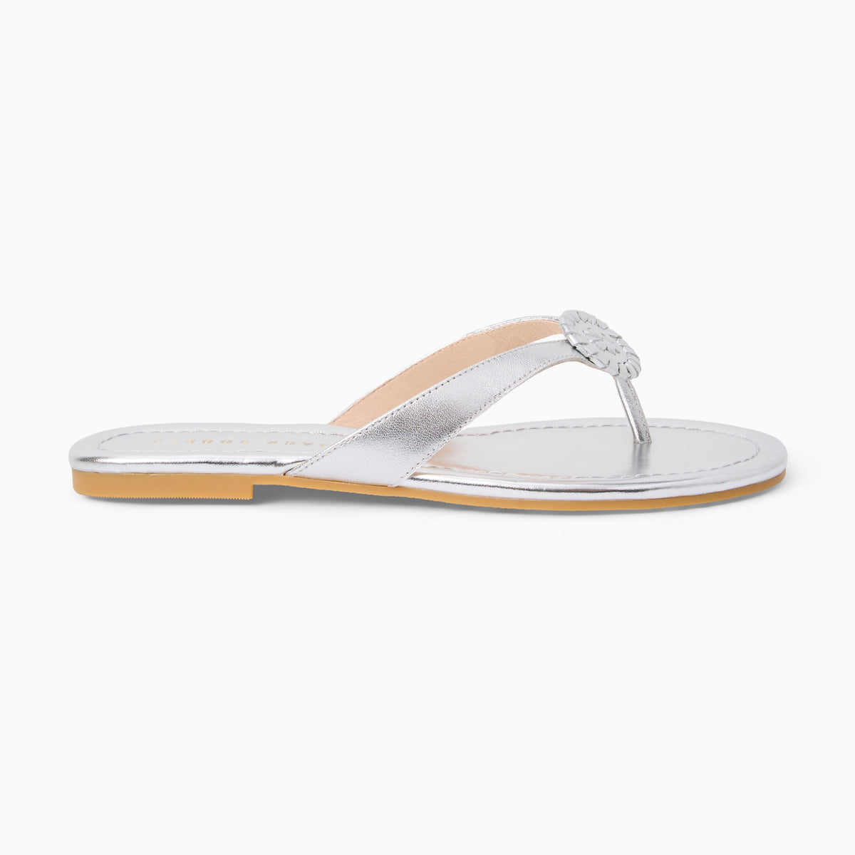 Jack Rogers - Roxy Flip Flop - Metallic Silver - view 2