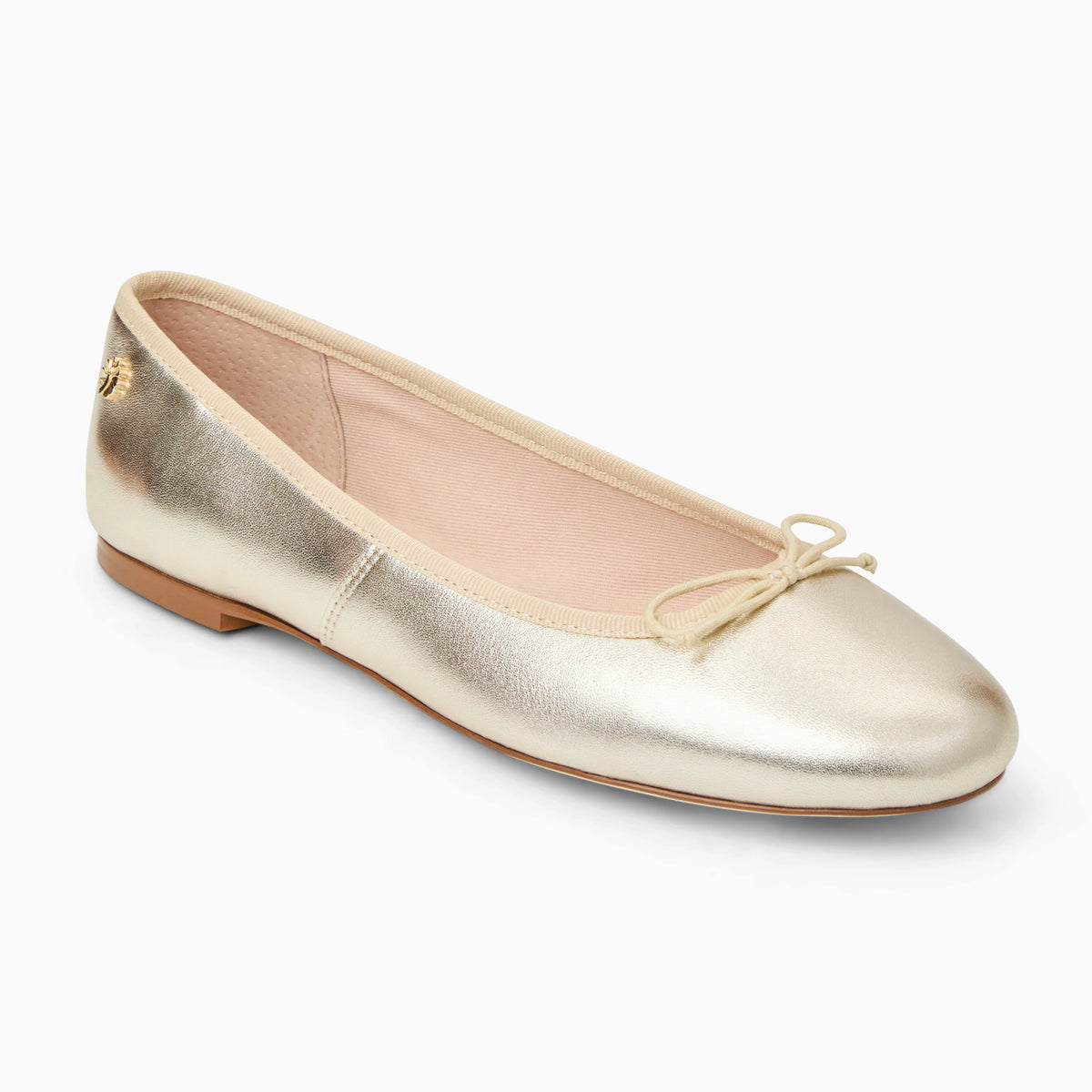 Jack Rogers - Bettie Ballet Flat - Metallic Platinum - view 1