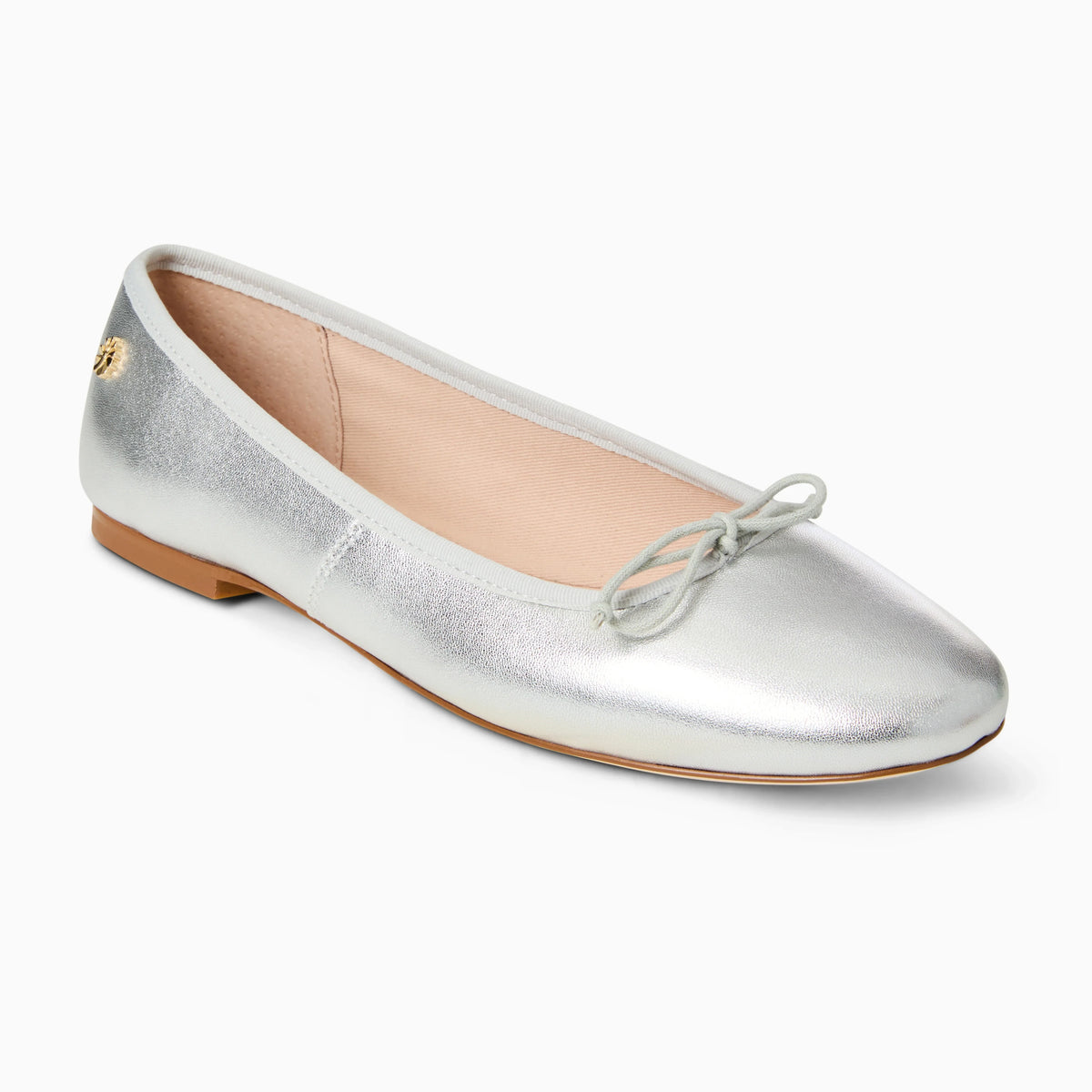 Jack Rogers - Bettie Ballet Flat - Metallic Silver - view 1