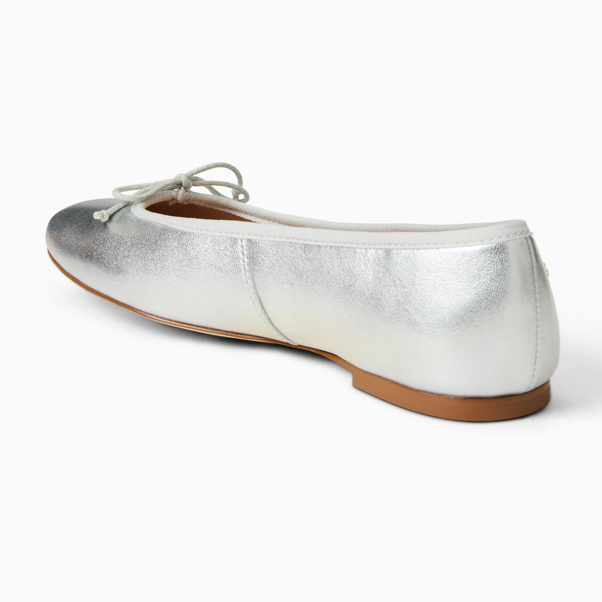 Jack Rogers - Bettie Ballet Flat - Metallic Silver - view 4